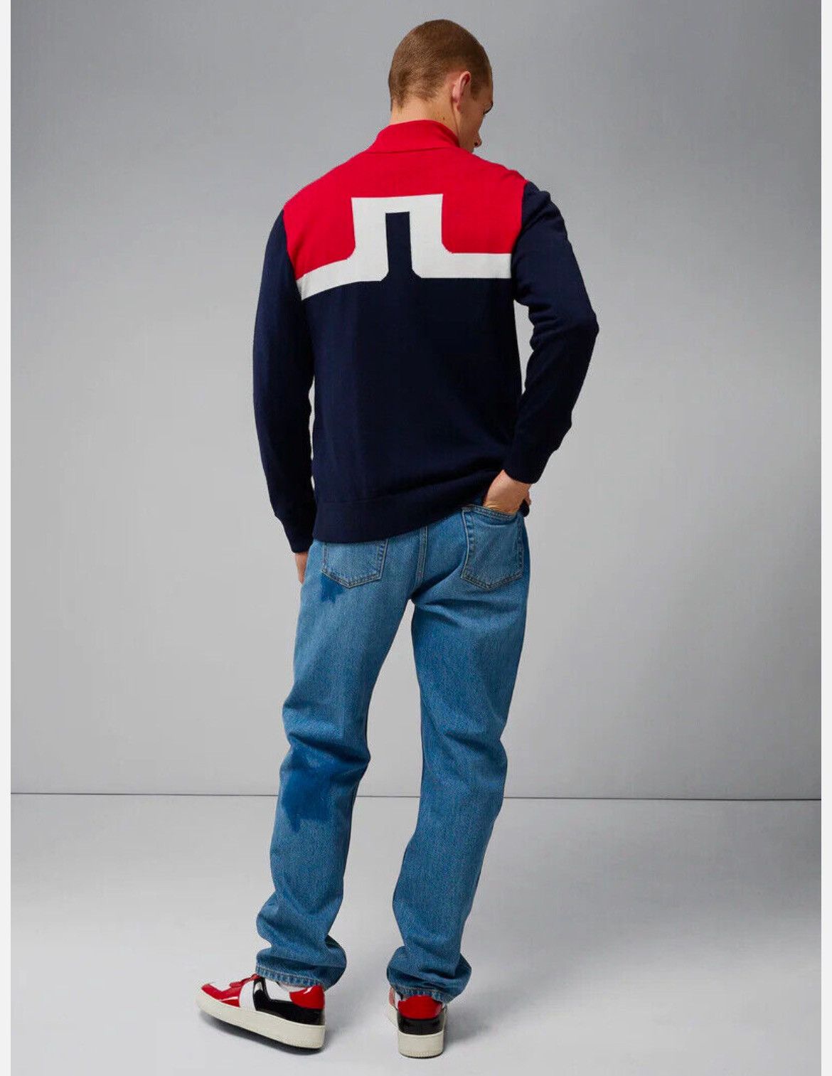 J.Lindeberg J.Lindeberg Jeff Windbreaker Sweater Size M Size US M / EU 48-50 / 2 - 1 Thumbnail