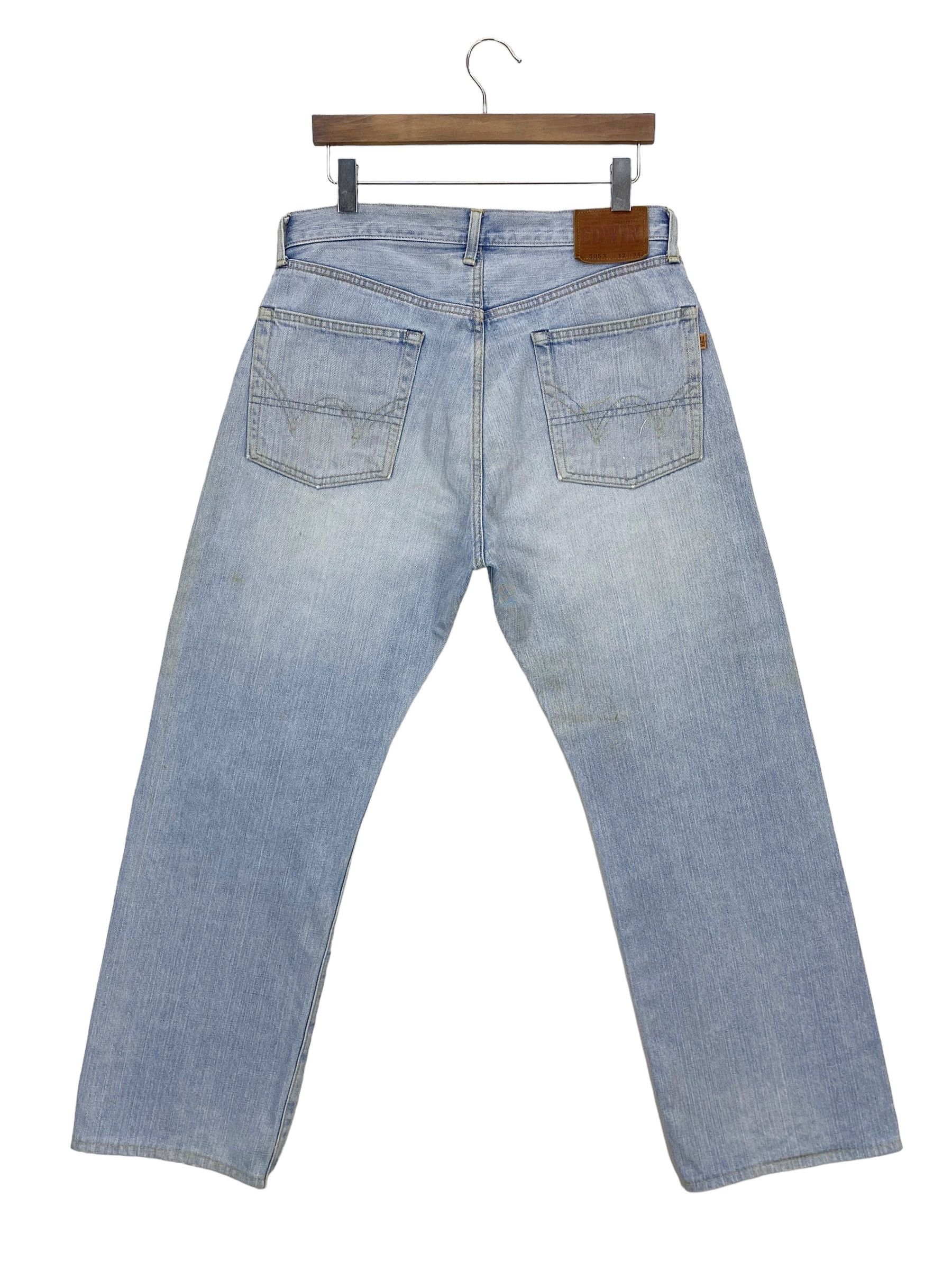 Edwin Edwin Selvedge Denim Jeans Distressed Selvedge Pants Japan Size US 32 / EU 48 - 1 Thumbnail