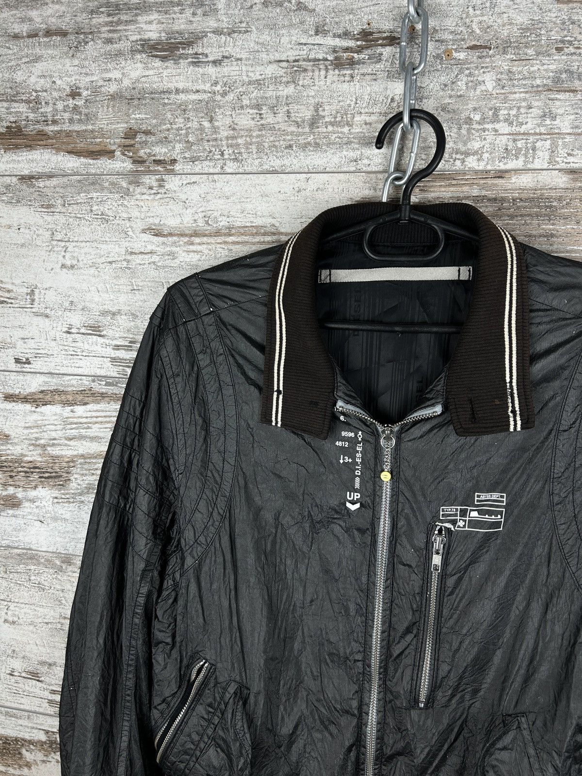 Diesel × Vintage Mens Vintage Diesel Project jacket y2k streetwear rare Size US L / EU 52-54 / 3 - 4 Thumbnail