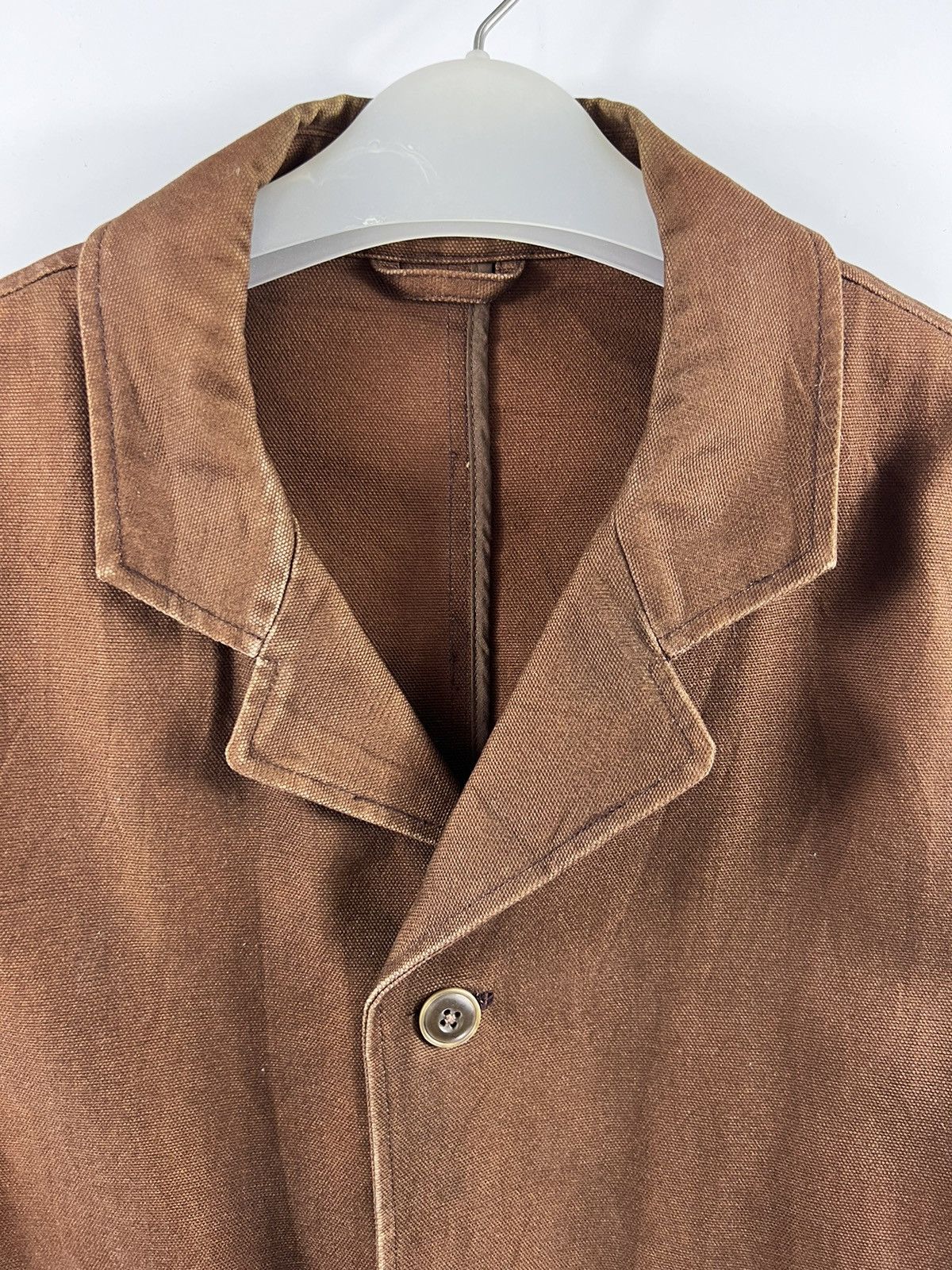 Japanese Brand 🔥 SCENE Metropolitan JAPAN DUCK CANVAS CHORE JACKET - L Size US L / EU 52-54 / 3 - 5 Thumbnail