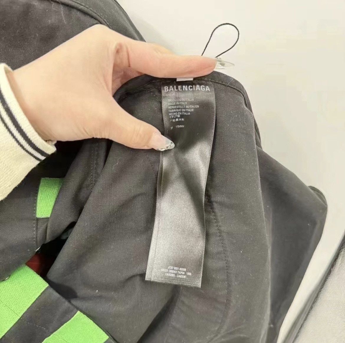 Balenciaga `Balenciaga 21aw GAMER Logo Shirt Size US M / EU 48-50 / 2 - 9 Thumbnail