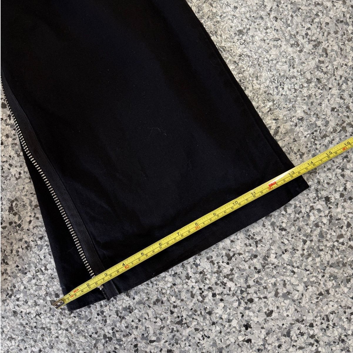 Tripp NYC Tripp NYC Bondage Zipper Flare Strap Alternative Black Pants Size 32" / US 10 / IT 46 - 7 Thumbnail