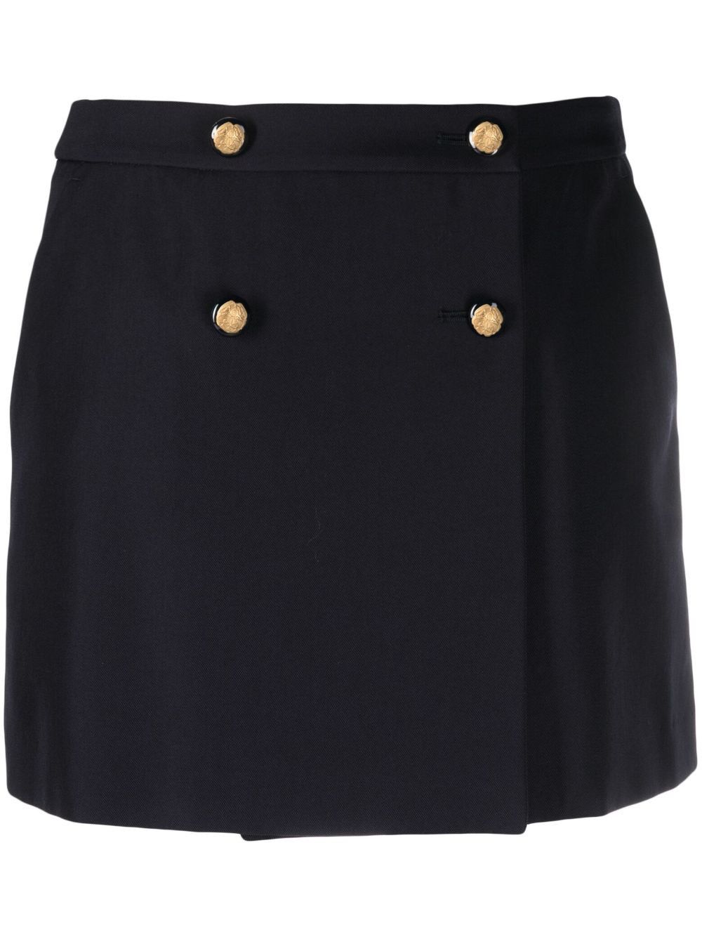 Alexander McQueen WOOL MINI SKIRT Size 27" / US 4 / IT 40 - 1 Thumbnail