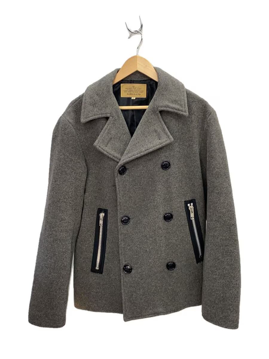 Avirex Avirex Wool Peacoat Grey Size US L / EU 52-54 / 3 - 1 Thumbnail