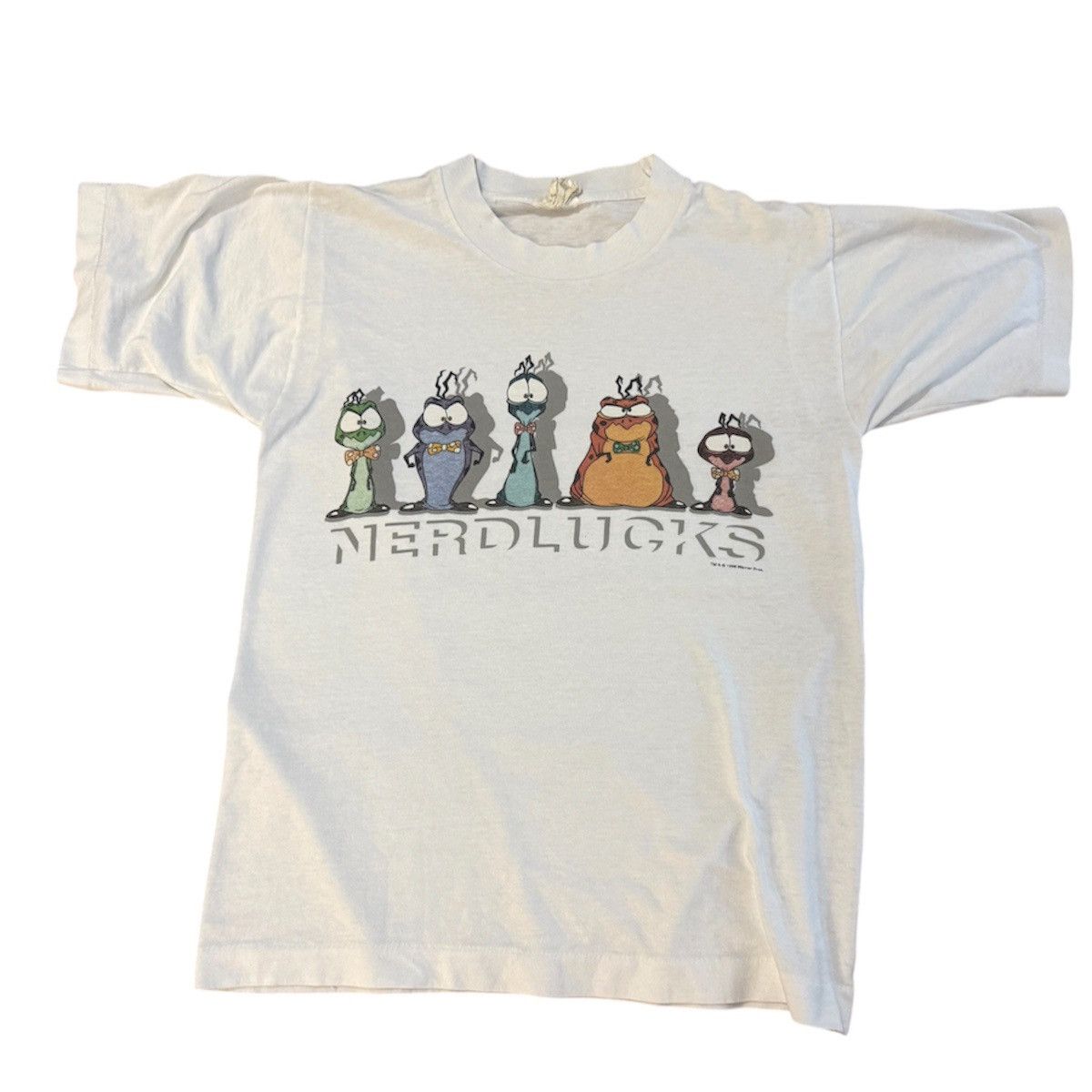Vintage 90s Space Jam Nerdlucks T-Shirt Michael Jordan Rare