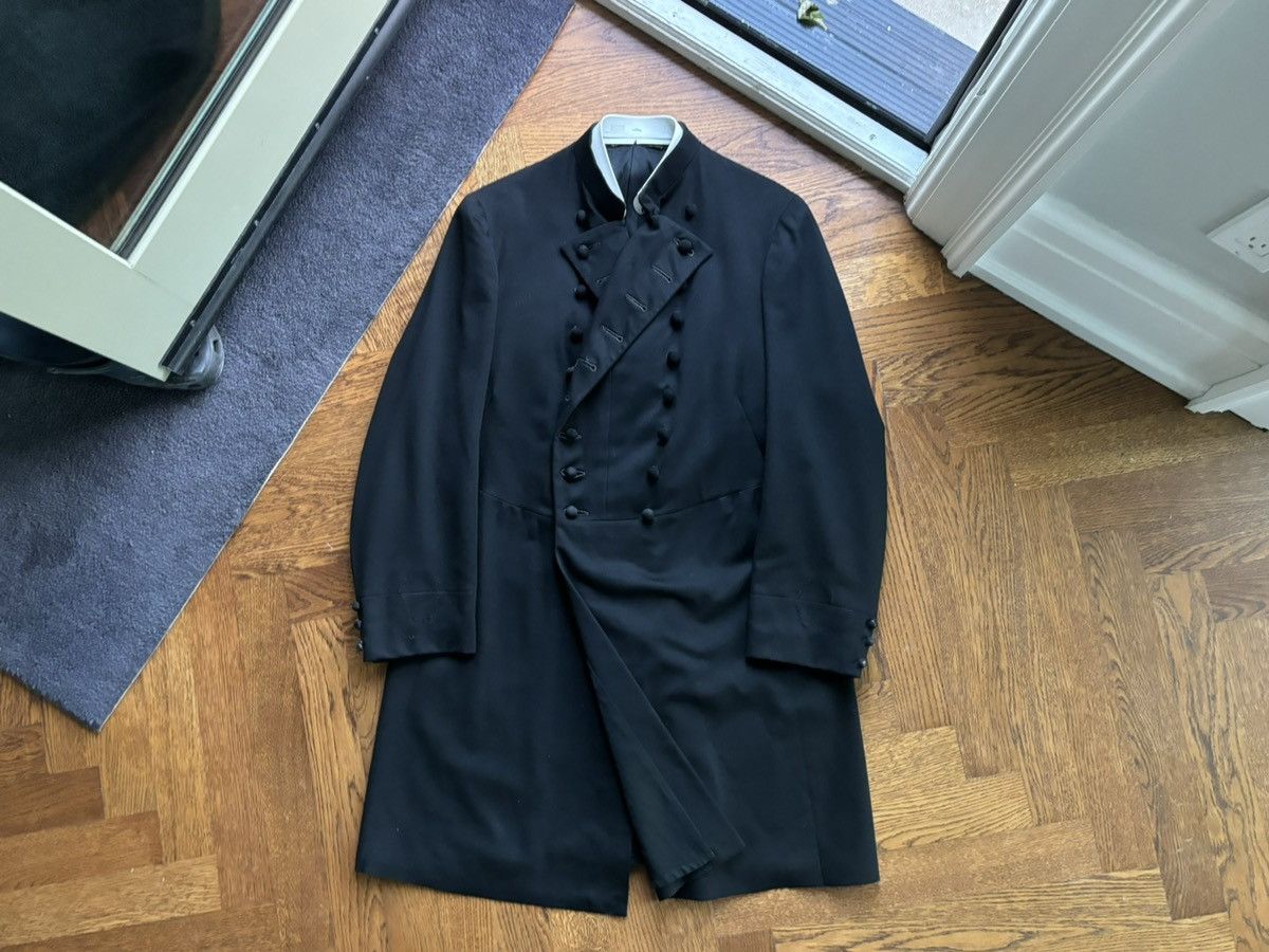 Vintage 1920s Wool Coat Antique Peacoat Greatcoat True Vintage Wool Size US M / EU 48-50 / 2 - 23 Thumbnail