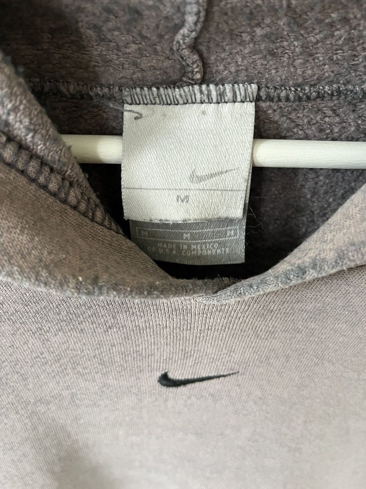 Nike Nike Center Swoosh Light Purple Faded Hoodie Size US M / EU 48-50 / 2 - 3 Thumbnail