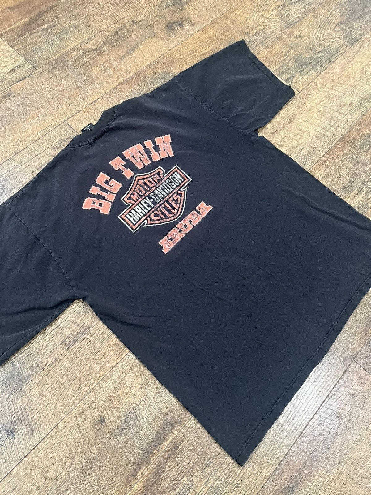 Harley Davidson Vintage 1998 Harley Davidson Aruba Tee Shirt Black Large 90s Size US L / EU 52-54 / 3 - 4 Thumbnail