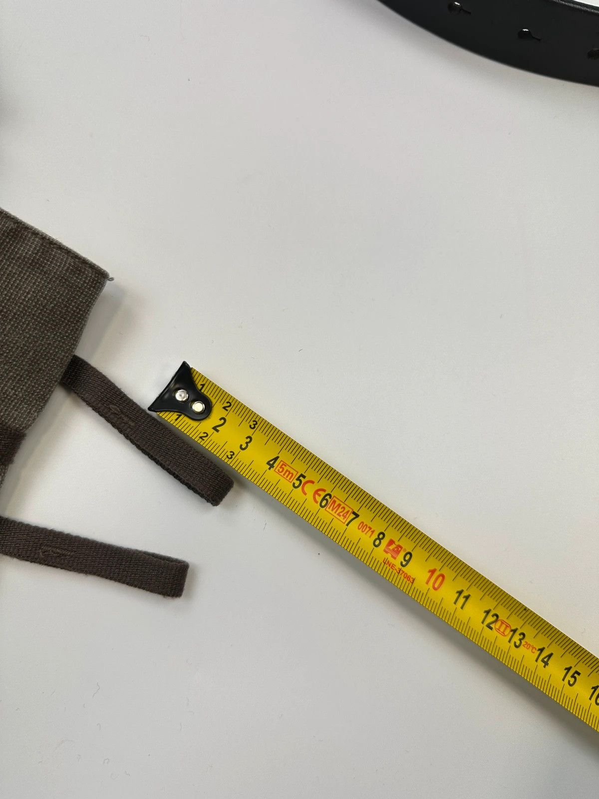 Marithe + Francois Girbaud Marithé + François Girbaud 90’s Brown Canvas Pouch Bag Size ONE SIZE - 16 Thumbnail