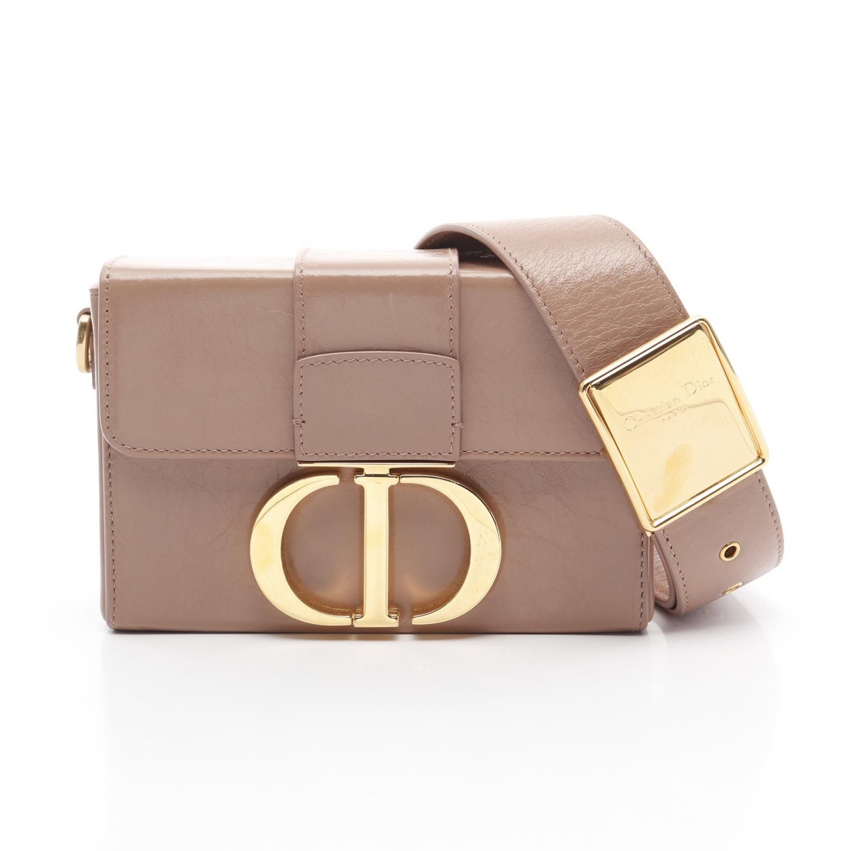 Dior Dior 30 Montaigne Leather Shoulder Bag Leather Shoulder Bag M9204Umos in Pink, Women's