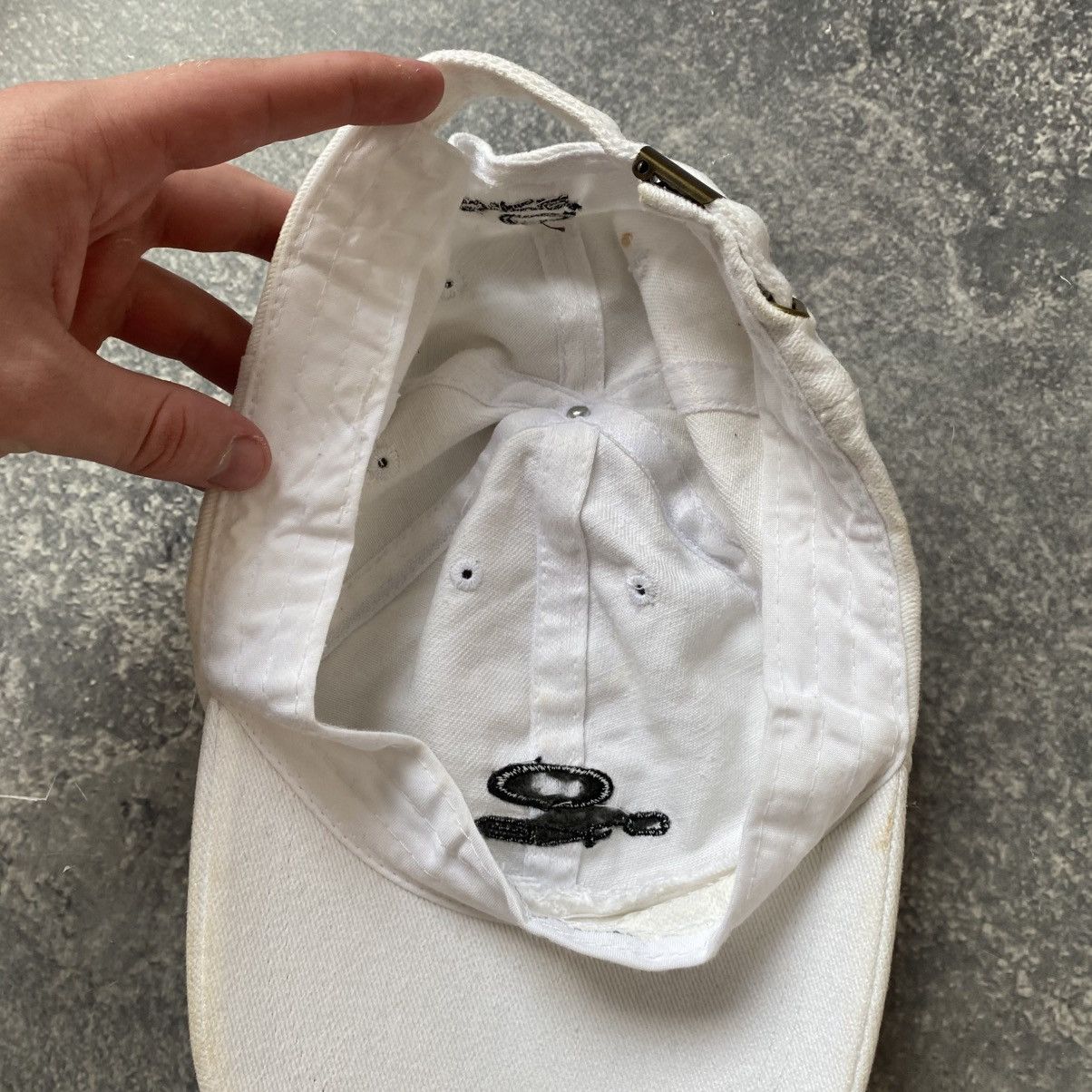 Oakley Vintage Oakley Style Big Logo 90’s rare white cap Size ONE SIZE - 6 Thumbnail