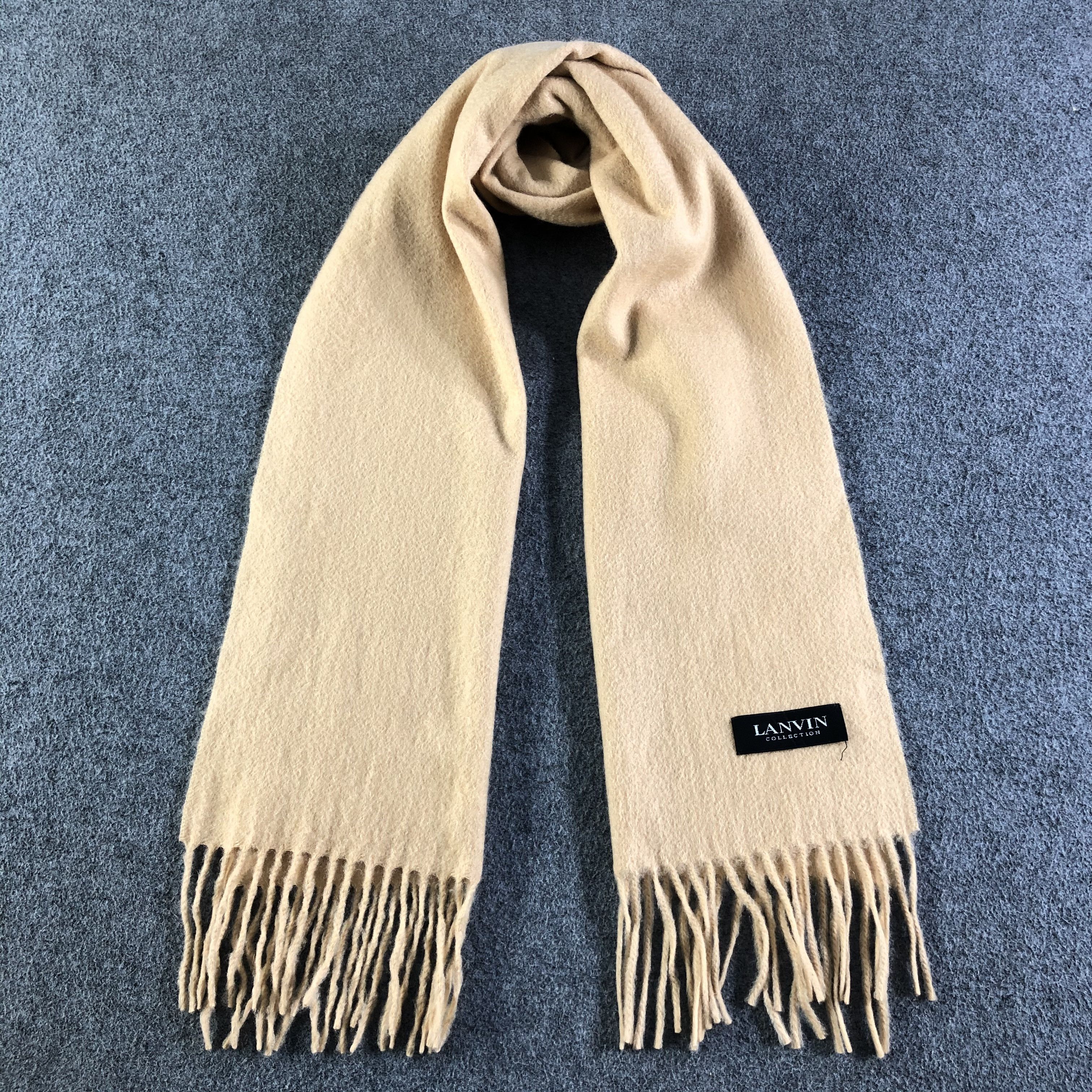 Lanvin Lanvin Cashmere Scarf / Muffler / Neckwear Size ONE SIZE - 1 Thumbnail