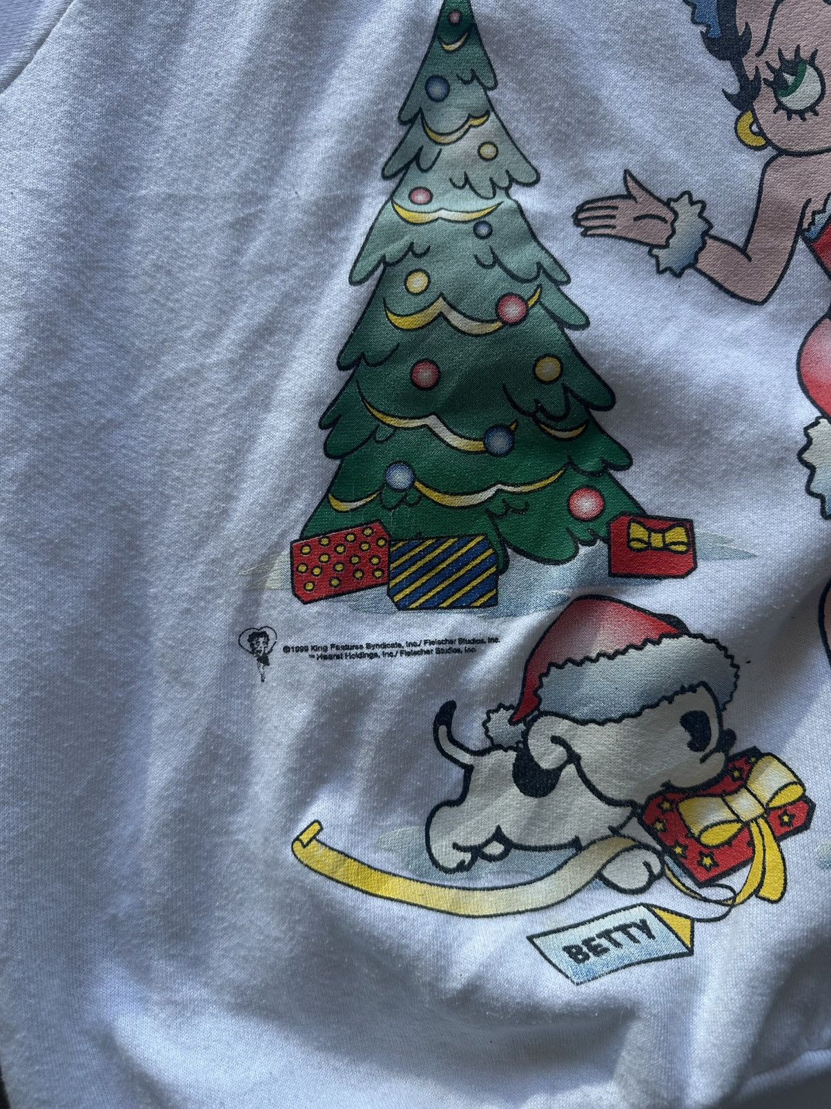 Vintage Vintage Betty Boop Christmas crew Size US XXL / EU 58 / 5 - 2 Thumbnail