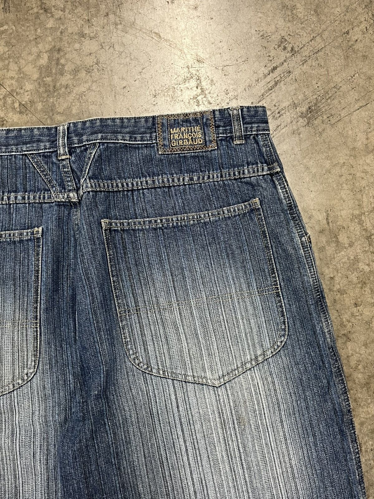 Marithe + Francois Girbaud MFG vintage baggy fit jorts skater streetwear hype rare Size US 38 / EU 54 - 4 Thumbnail