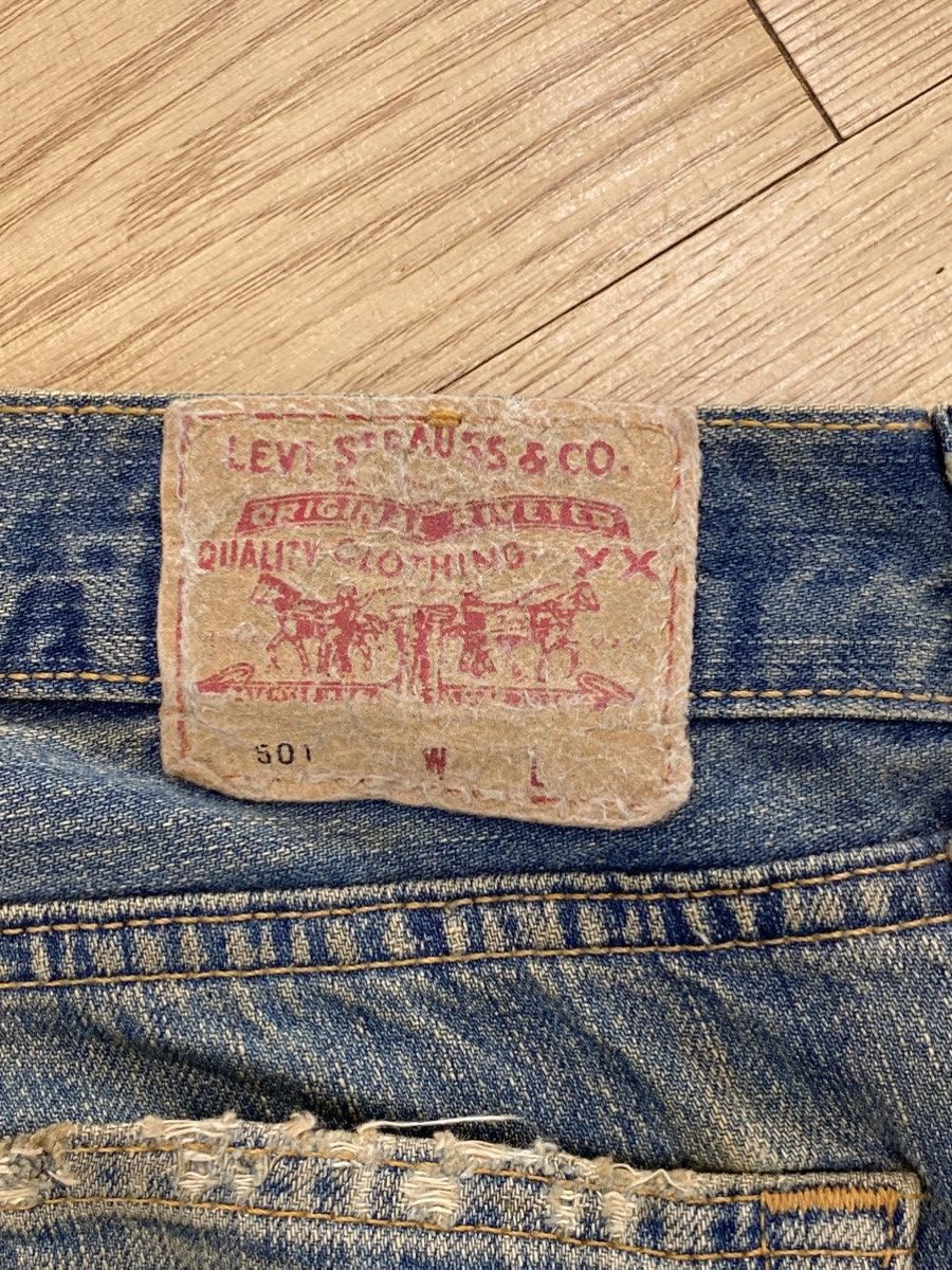 Levi's Levi’s Vintage Distress Rusty Mud Wash Loose Style Jeans Size US 30 / EU 46 - 18 Thumbnail