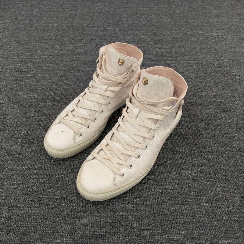 Gucci Gucci High-Top Leather Sneakers for Men Size US 9.5 / EU 42-43 - 1 Thumbnail