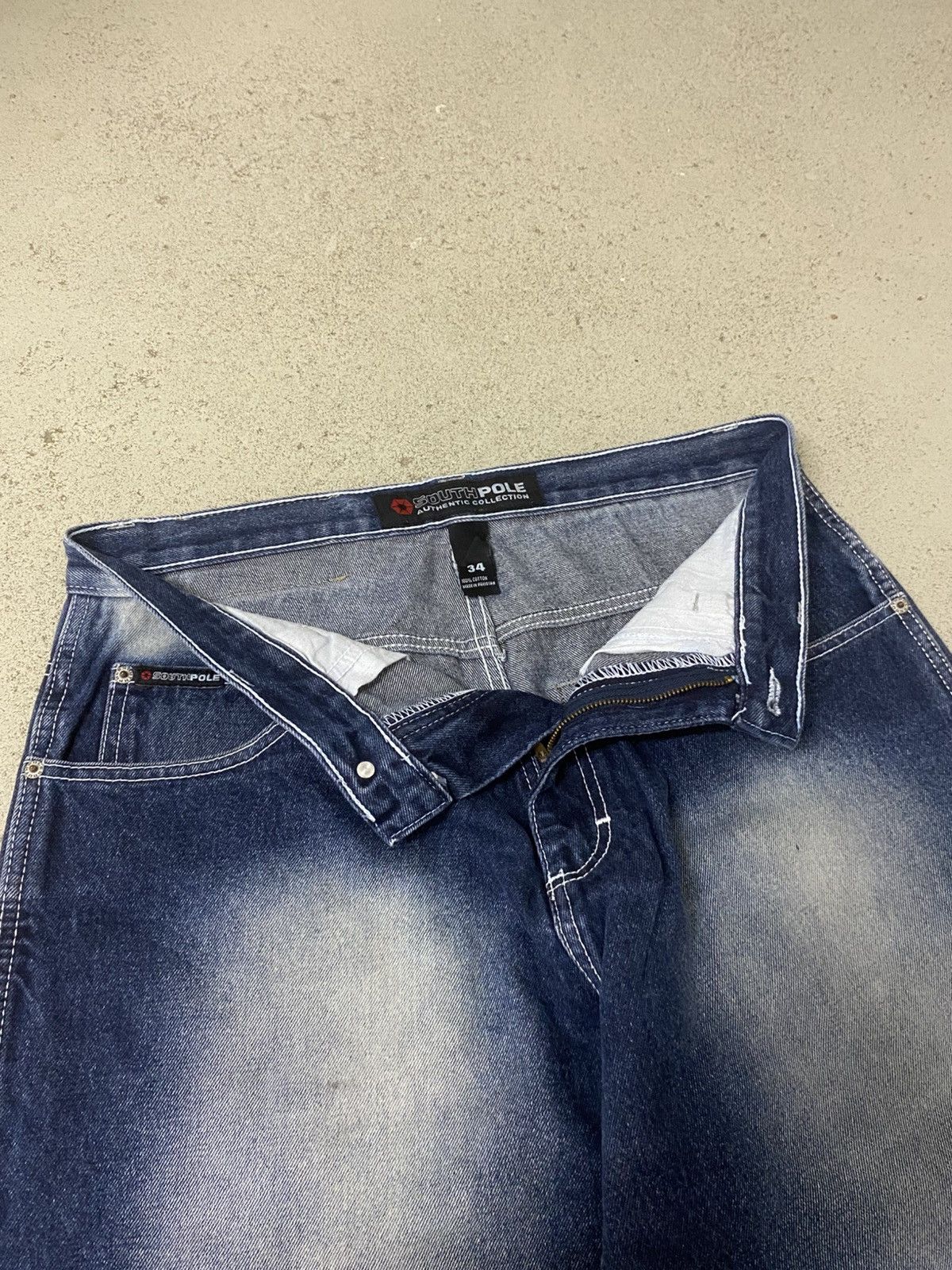 Southpole Southpole Baggy Jorts Vintage Y2K Carpenter Denim Shorts W34 Size US 34 / EU 50 - 4 Thumbnail