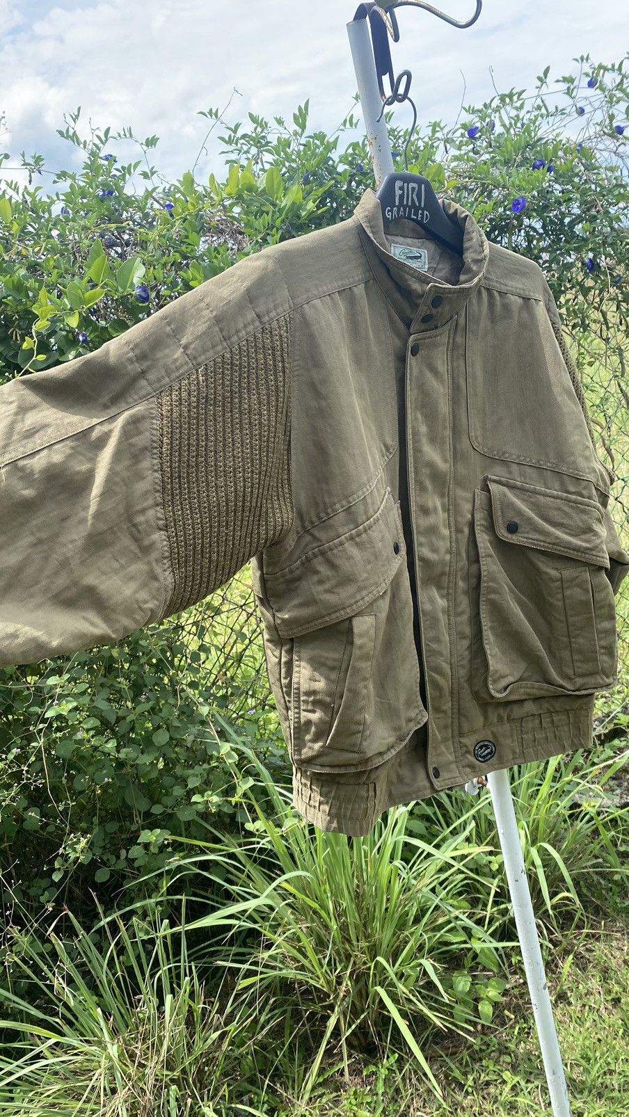 Japanese Brand × Vintage Vintage Crocodile Bomber Jacket Designed by Hamada Size US M / EU 48-50 / 2 - 3 Thumbnail