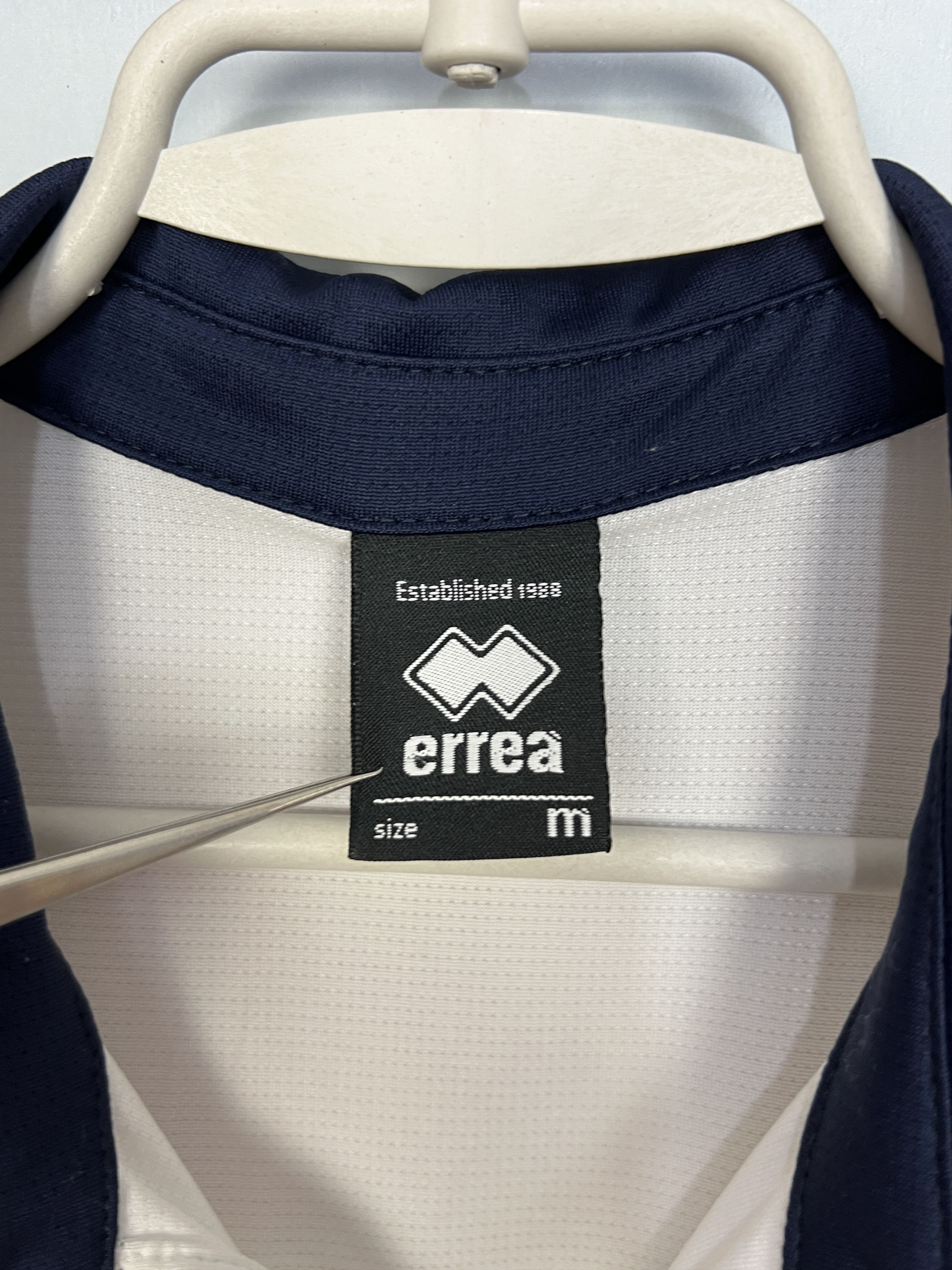 Errea Ware FC Football Shirt Errea Soccer White Jersey Mens Trikot Size US M / EU 48-50 / 2 - 7 Thumbnail