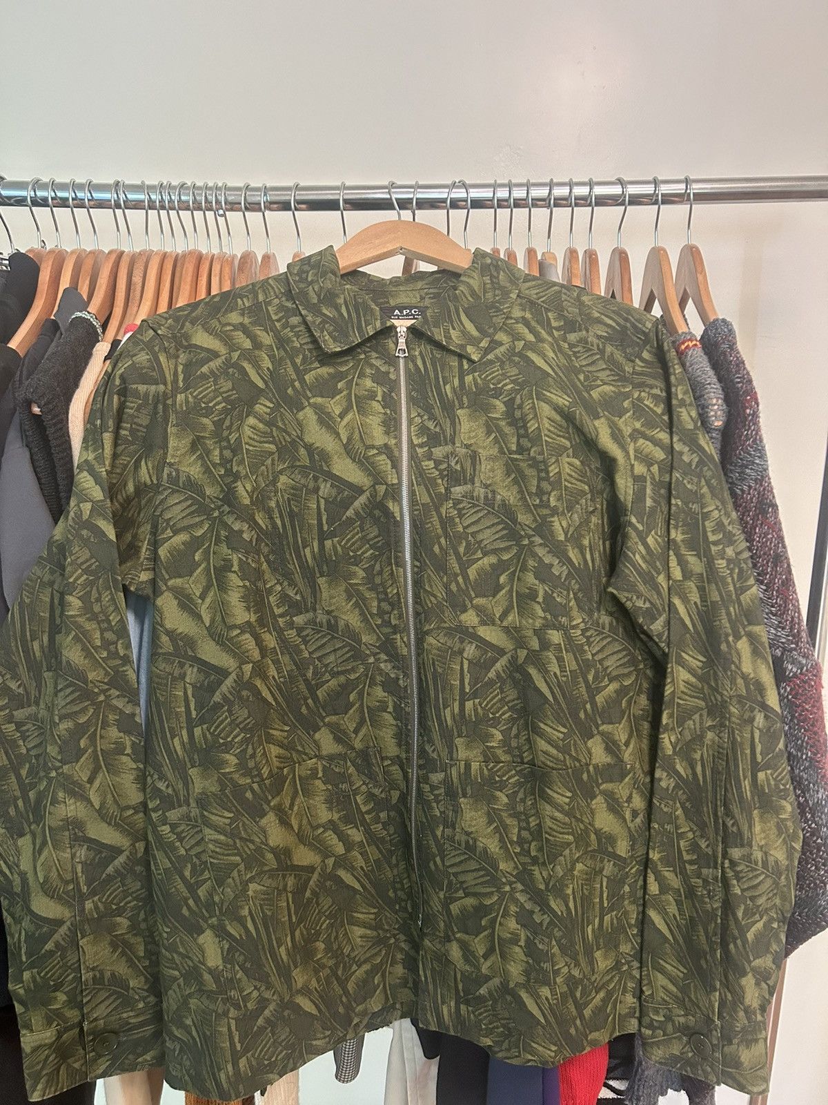 A.P.C. Jungle Camo A.P.C Jacket Size US L / EU 52-54 / 3 - 1 Thumbnail