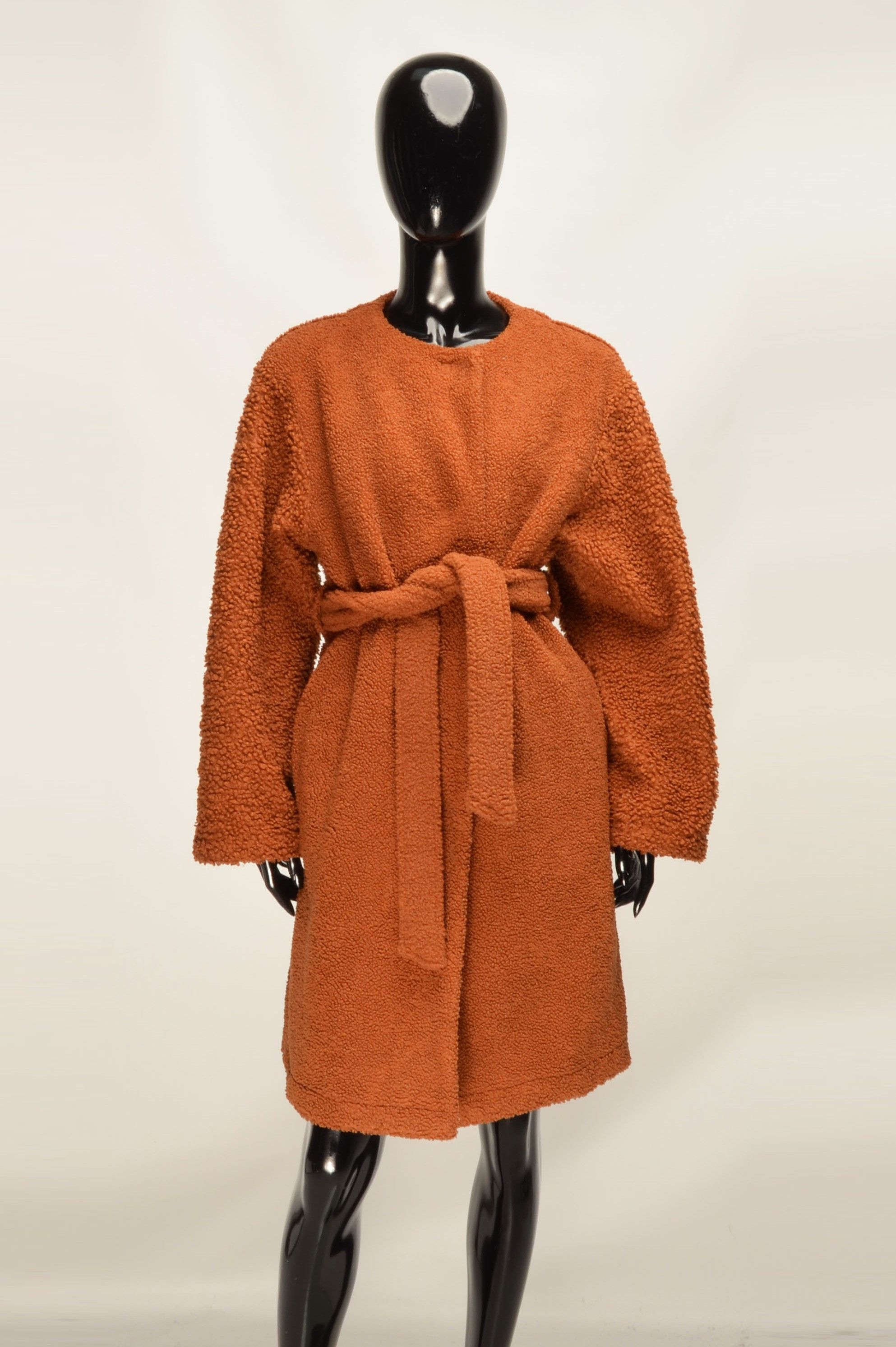 JW Anderson × Uniqlo Uniqlo X JW Anderson Sherpa Teddy Belted Coat Size L / US 10 / IT 46 - 1 Thumbnail