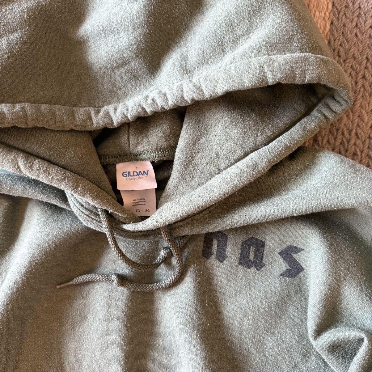 Nas Nasir Nas Olive Green Hoodie XL Size US XL / EU 56 / 4 - 3 Thumbnail