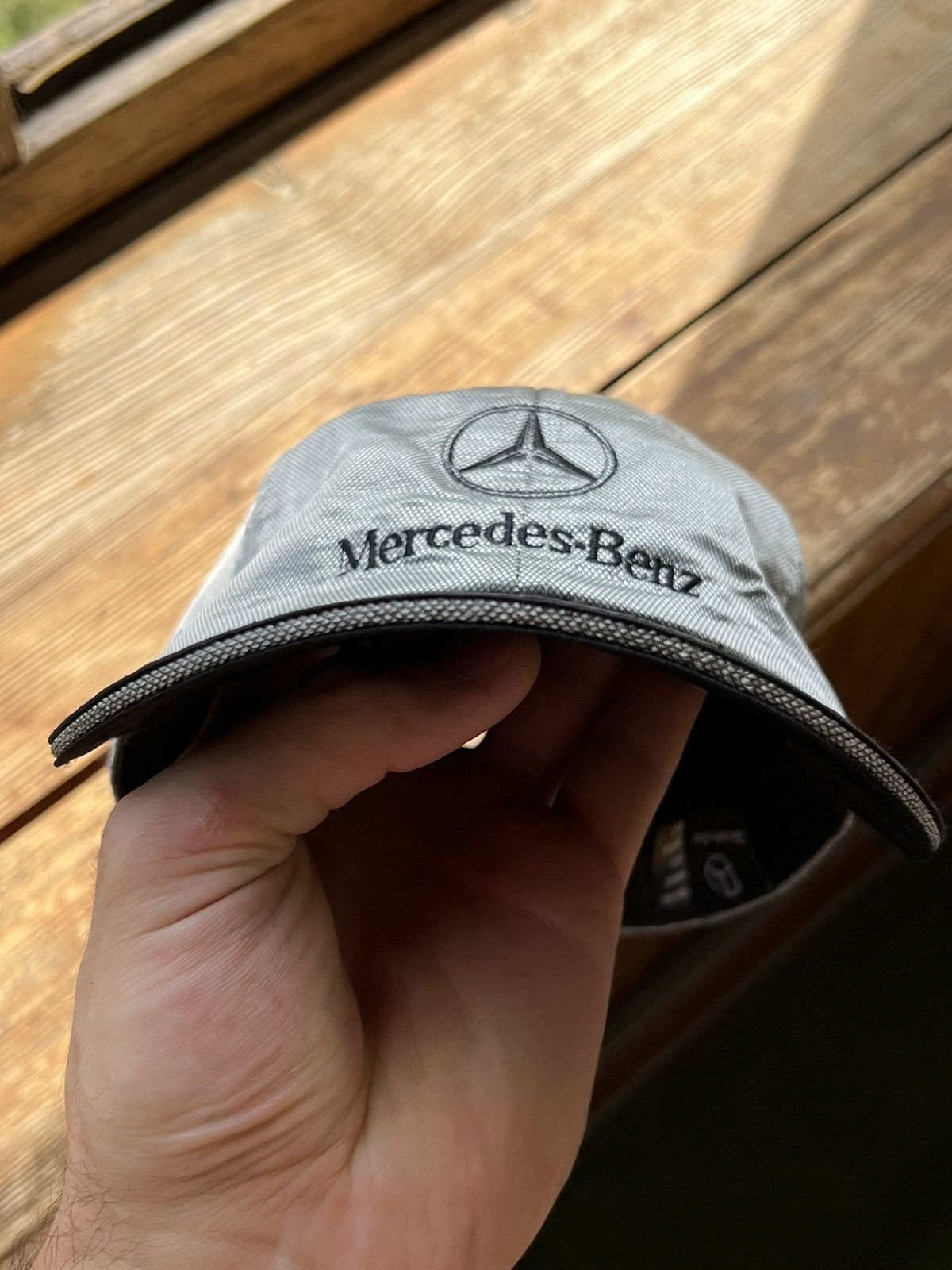 Mercedes-Benz Mercedes Benz vintage silver cap Size ONE SIZE - 16 Thumbnail