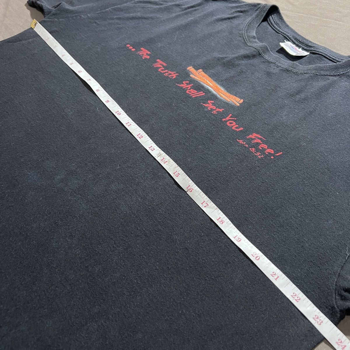 Vintage Vintage Y2K Jesus God Bible Holy Promo Tee XL Faded Size US XL / EU 56 / 4 - 7 Thumbnail