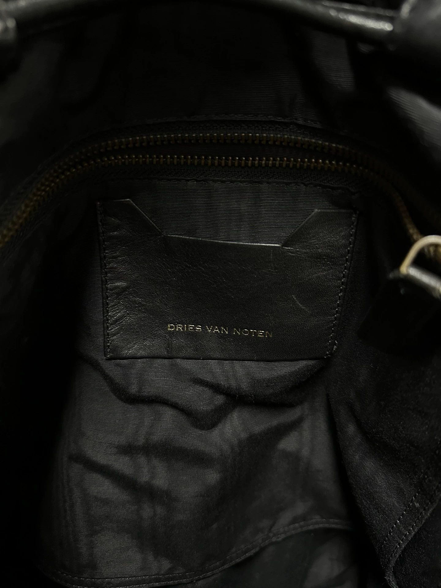 Dries Van Noten Dries Van Noten 16aw Leather Backpack 49x41cm Size ONE SIZE - 7 Thumbnail