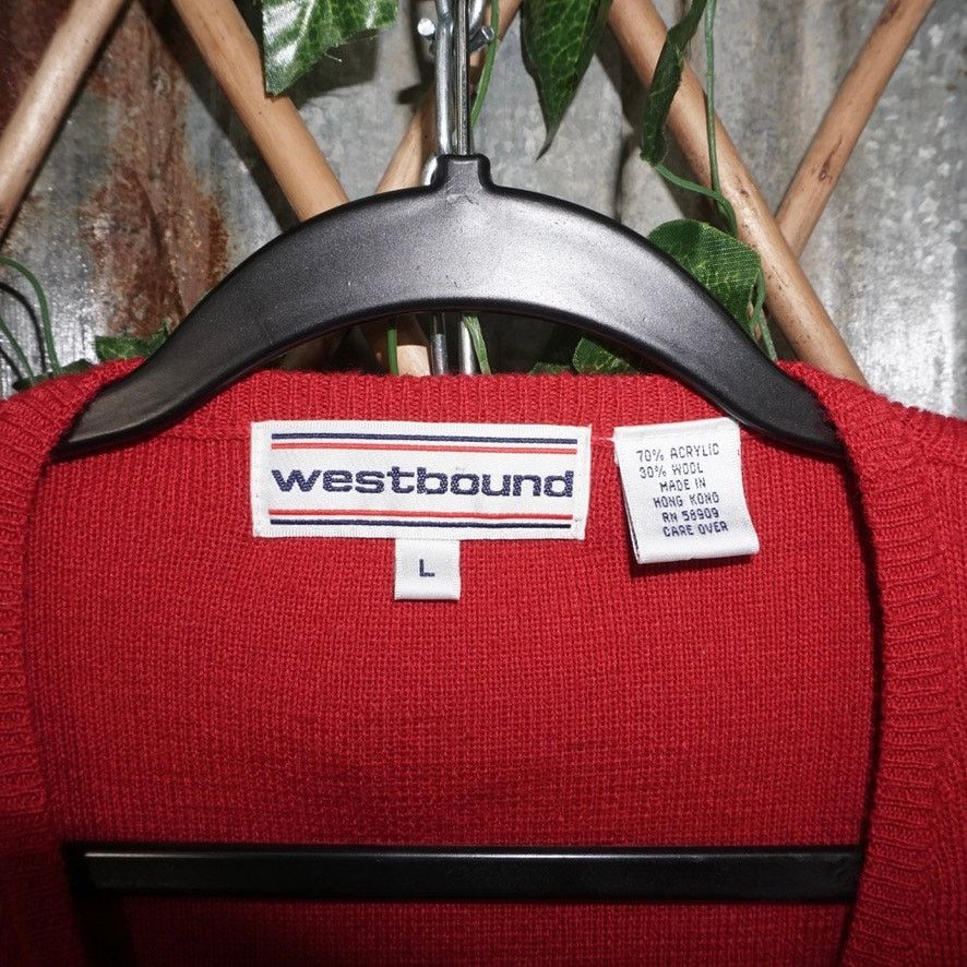 Vintage Large - Vintage Y2K westbound embroider 1990s knit sweater Size US L / EU 52-54 / 3 - 3 Thumbnail