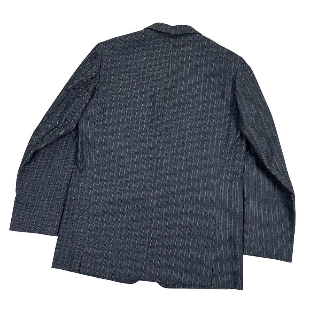 Yohji Yamamoto Yohji Yamamoto Costume D’Homme Pinstripe Wool Suit Archive Size 46R - 6 Thumbnail