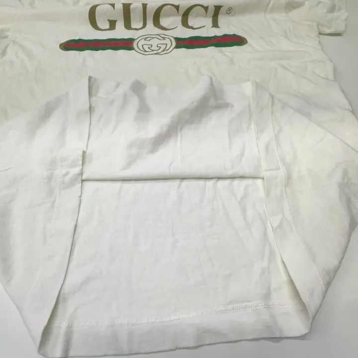 Gucci Gucci Gucci Vintage Logo Print Short Sleeve T-Shirt -2506 Size US M / EU 48-50 / 2 - 8 Thumbnail