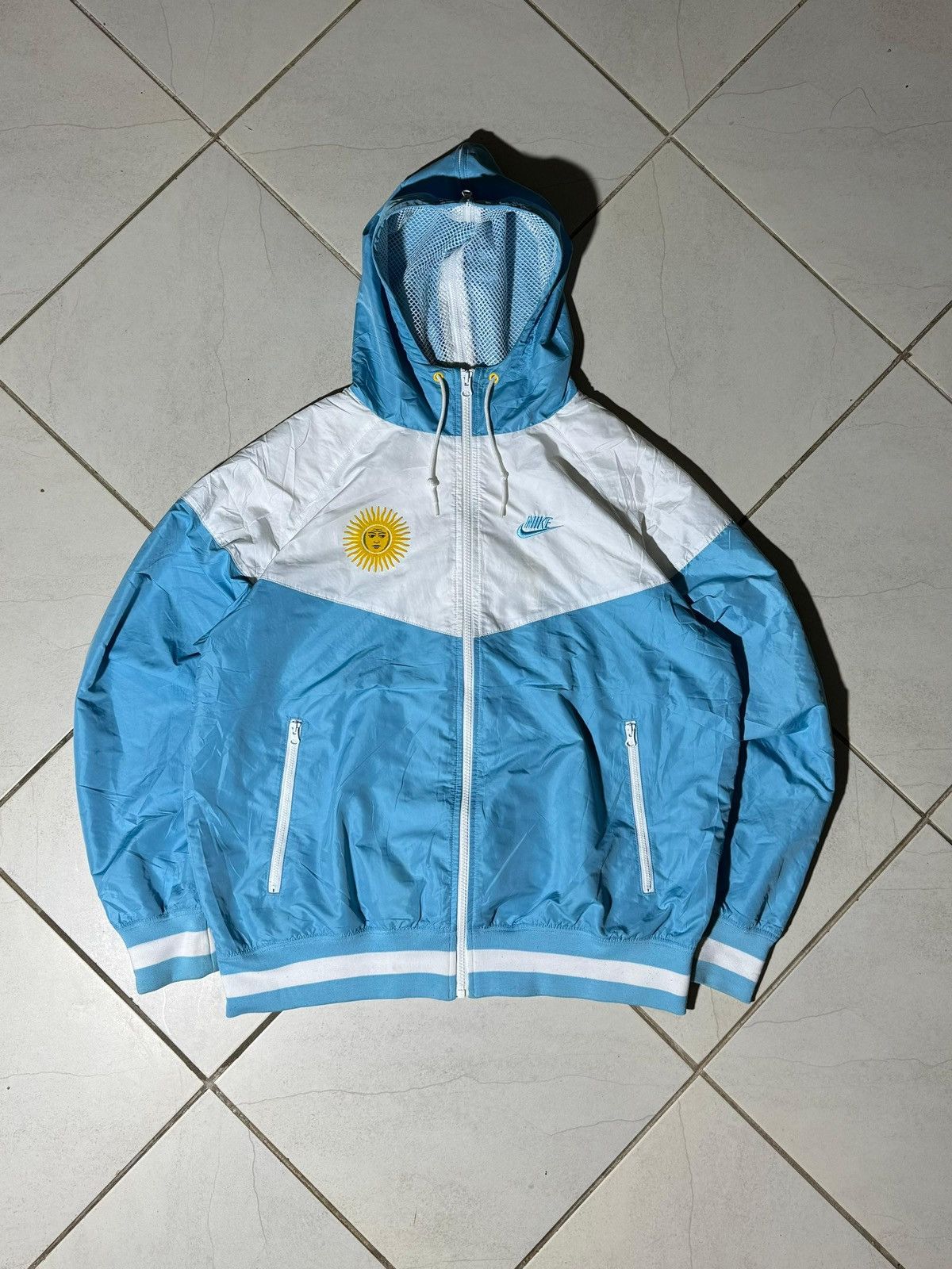 Nike Argentina word cup 2001 windbreaker Size US M / EU 48-50 / 2 - 1 Thumbnail