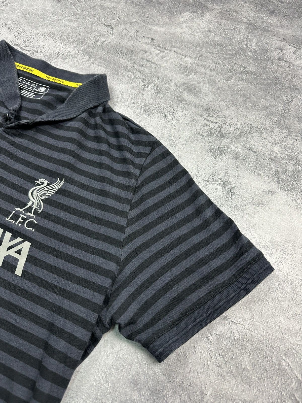 New Balance New Balance Liverpool 2019/20 Soccer Polo Striped T Shirt Size US XL / EU 56 / 4 - 12 Thumbnail