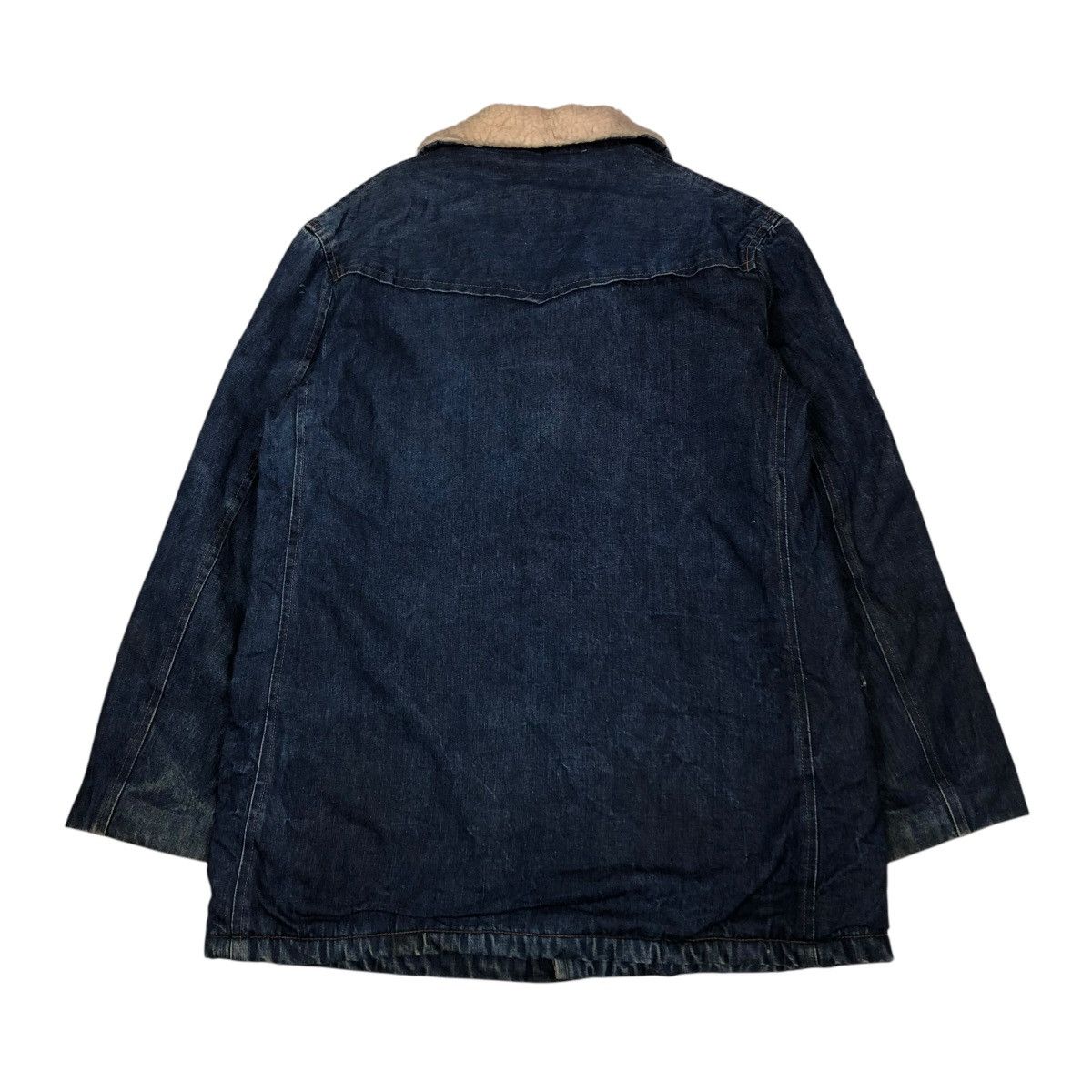 Japanese Brand 🔥VINTAGE CHORE DENIM JACKET BLANKET BIG X ANK ISSEY MIYAKE Size US L / EU 52-54 / 3 - 2 Thumbnail