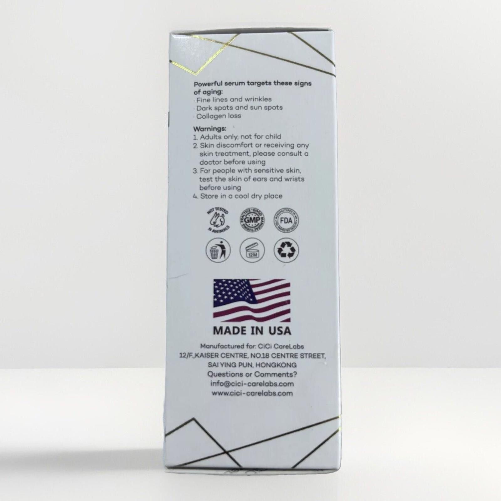 Designer CICI Carelabs USA PRO Retinol Serum BRAND NEW WITH SEAL Size ONE SIZE - 3 Thumbnail