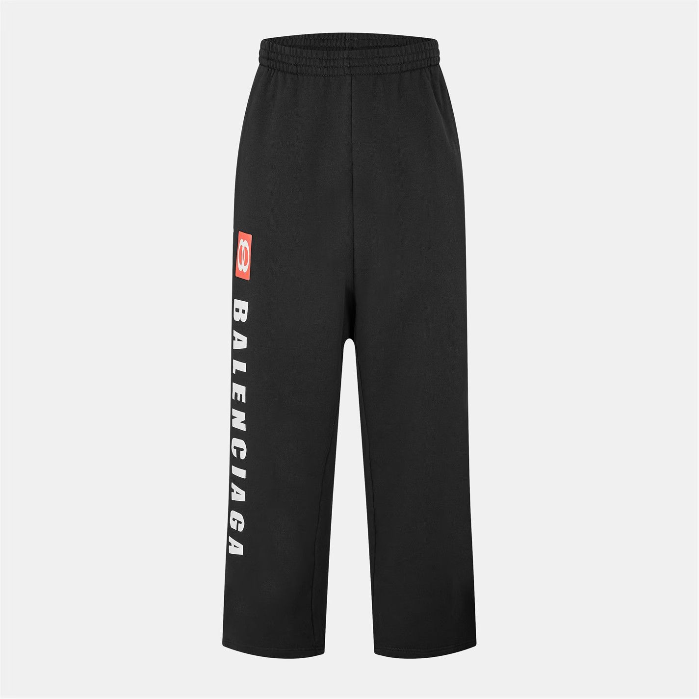 Balenciaga o1g2r1mq0226Wide Leg Jersey Open Sweatpants In Faded Black Size US 32 / EU 48 - 1 Thumbnail