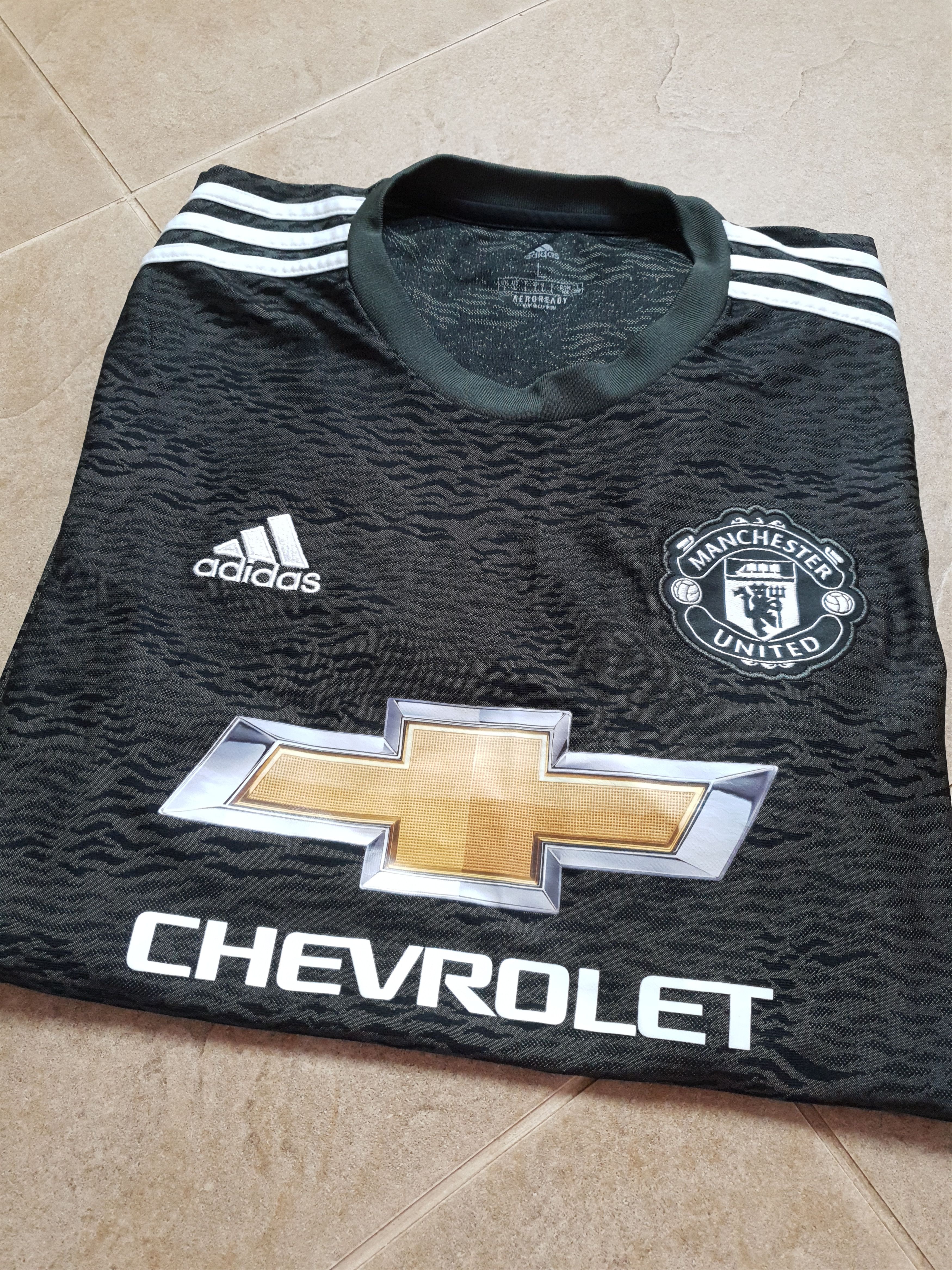 Adidas FC Manchester United size L Adidas football jersey 20/21 Size US L / EU 52-54 / 3 - 1 Thumbnail