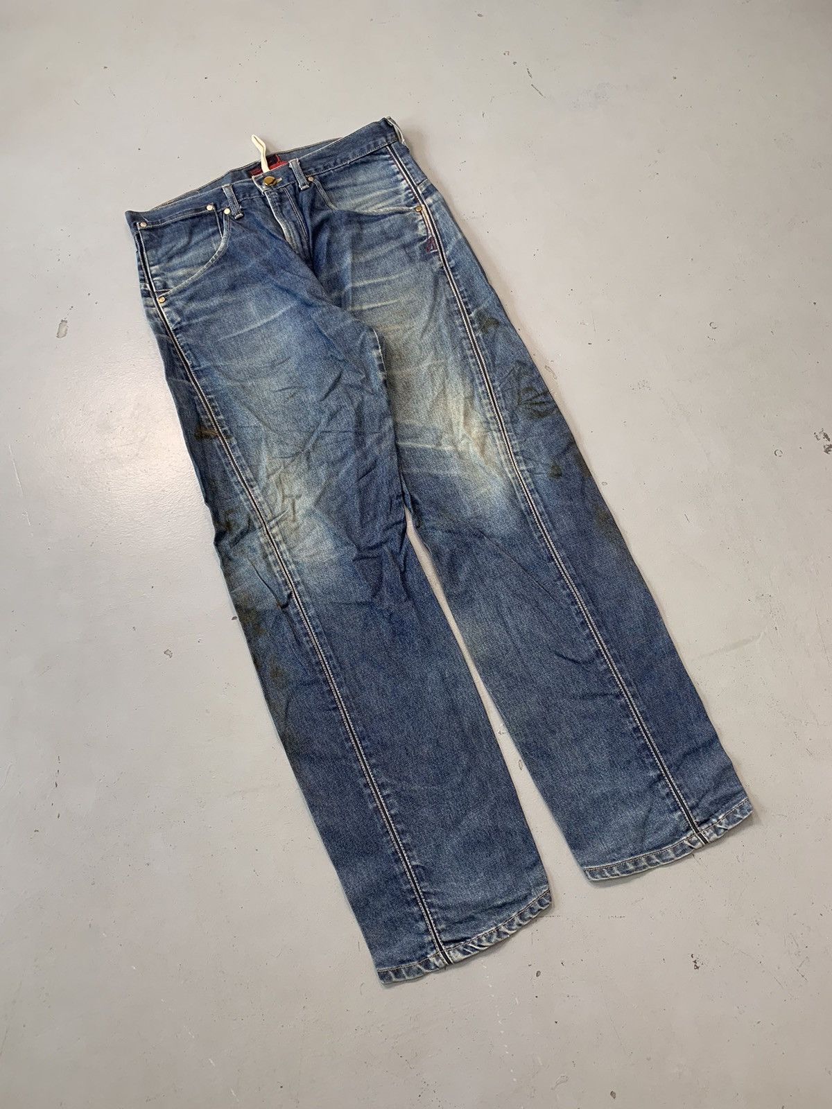 Levi's Vintage Levi’s engineer jeans denim Size US 34 / EU 50 - 2 Thumbnail