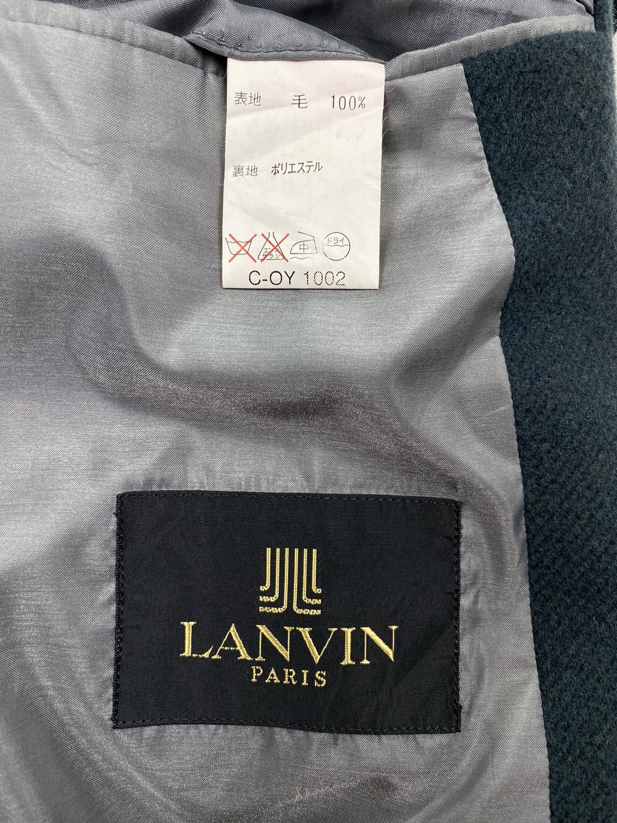 Designer × Lanvin Lanvin Paris Wool Jacket Size US M / EU 48-50 / 2 - 9 Thumbnail