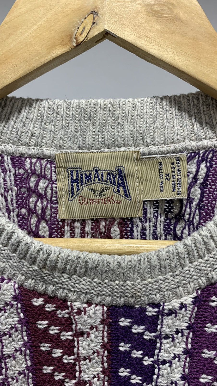 Homespun Knitwear Acne Studios Inspired Knit Sweater Size US XXL / EU 58 / 5 - 3 Thumbnail