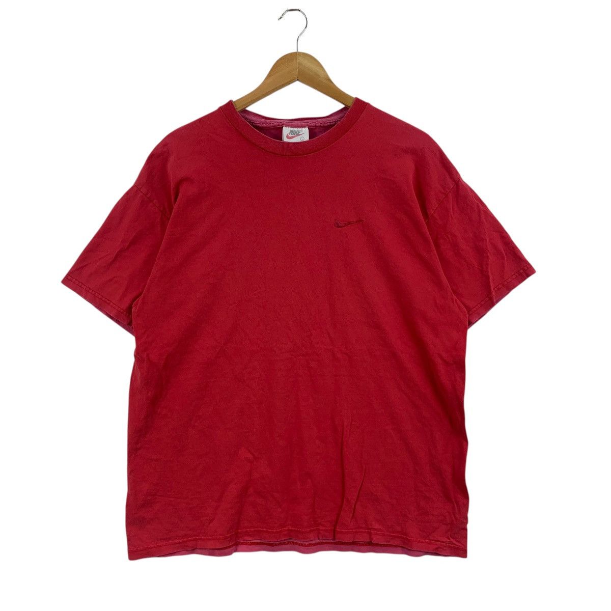 Nike Vintage 90’ NIKE MADE IN USA Embroidered Logo Tee Shirt Top Size US L / EU 52-54 / 3 - 4 Thumbnail