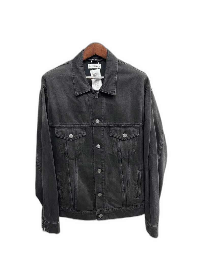 Balenciaga Denim Jacket Size 36 Brand New-yf