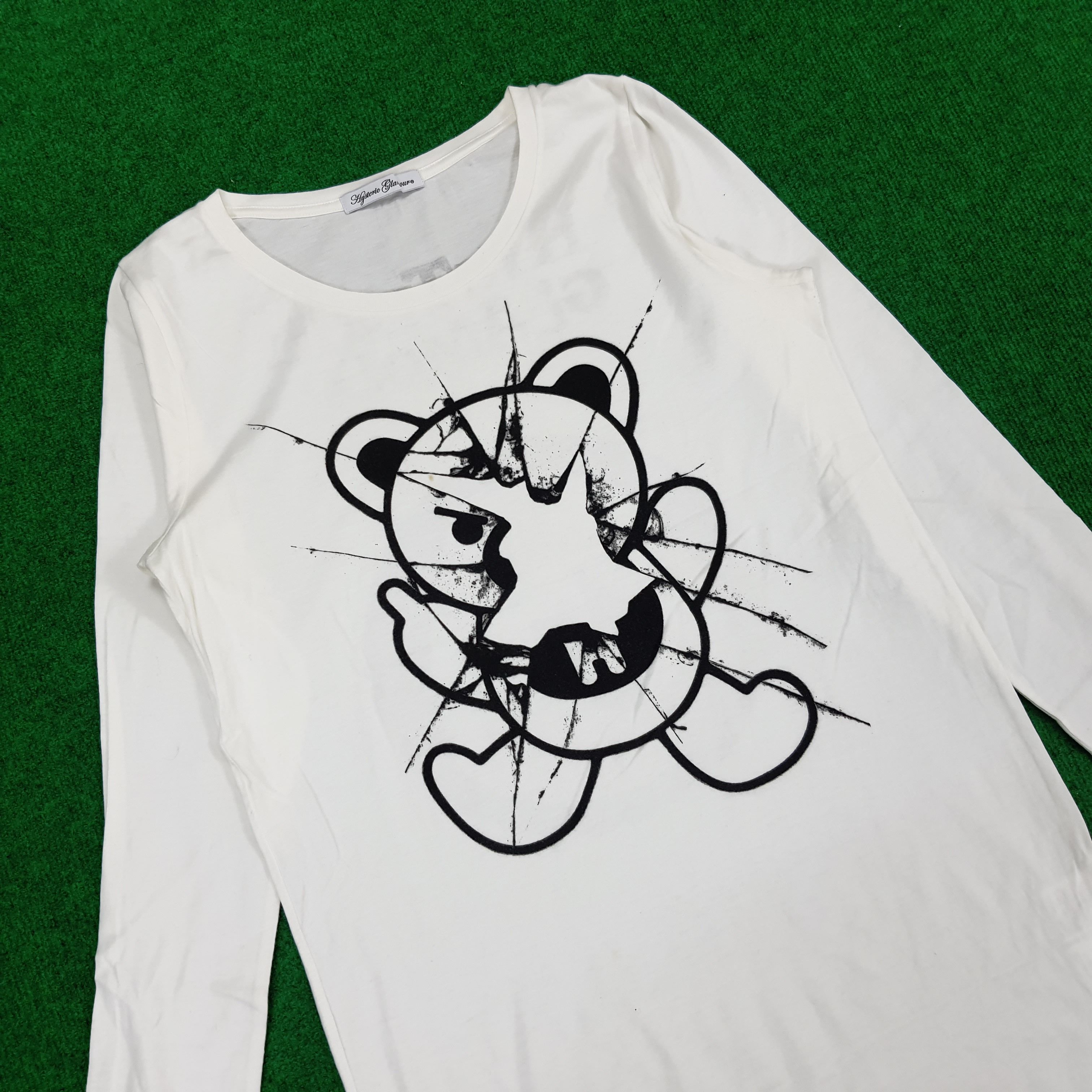 Hysteric Glamour × Japanese Brand × Vintage Vintage Hysteric Glamour Long Sleeve T-shirt C123N11 Size S / US 4 / IT 40 - 6 Thumbnail