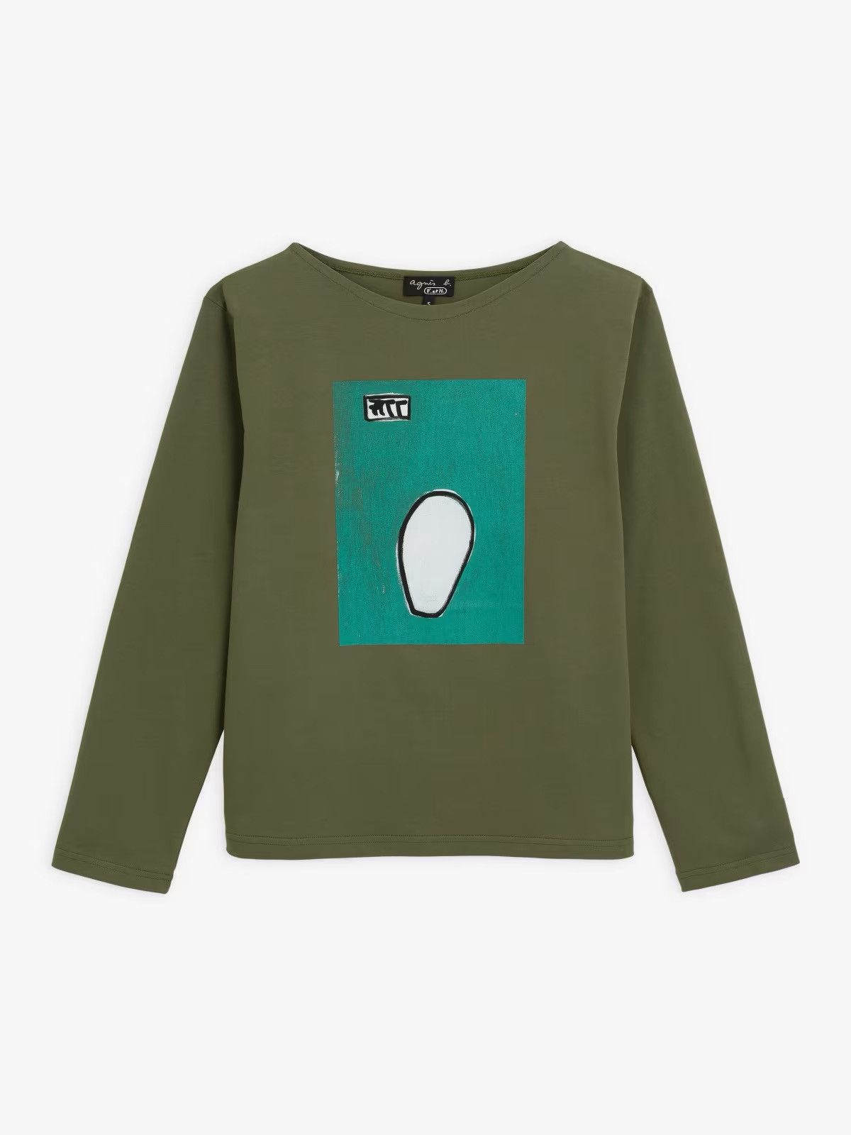 agnes b. Agnes B Emil Halmos Artist Boxy Fit Bowie Long Sleeve Tee Size US M / EU 48-50 / 2 - 1 Thumbnail