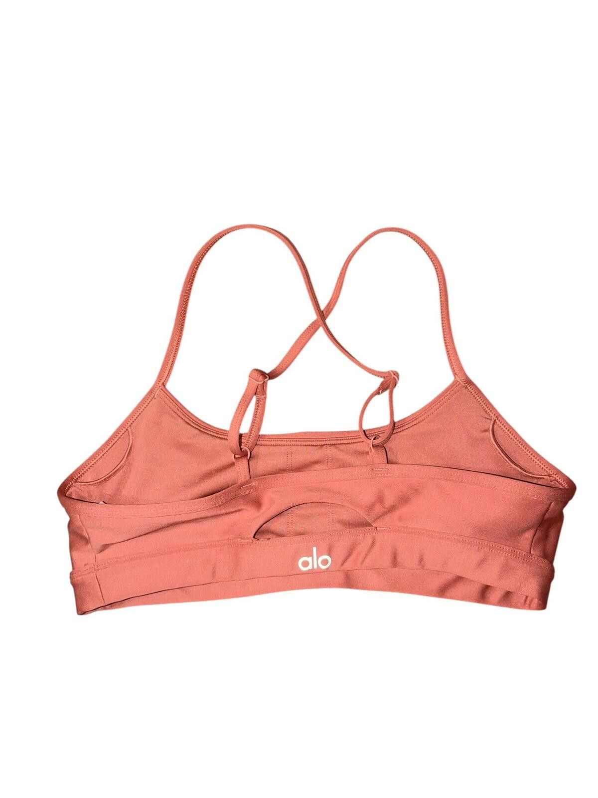 Alo Alo Dusty Rose Sports Bra NWOT Size Small Size ONE SIZE - 2 Thumbnail