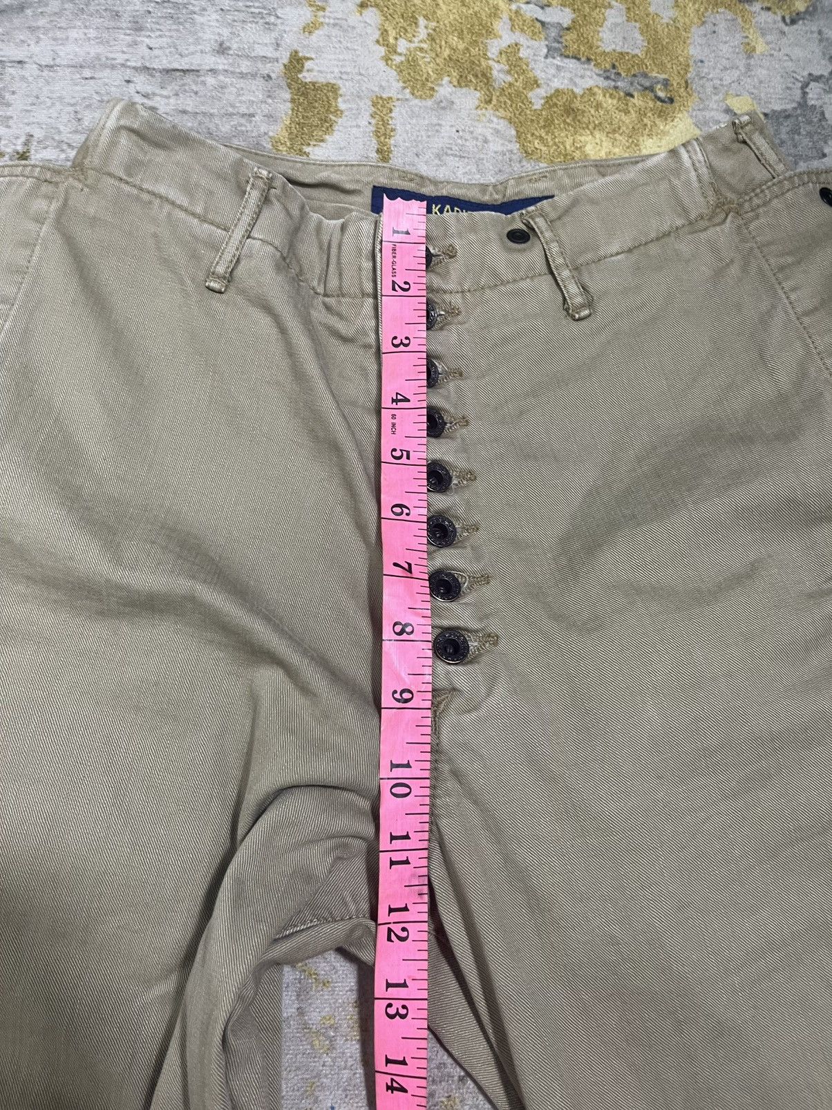 Japanese Brand KAPITAL MENS solid casual bottom Army pants Size US 28 / EU 44 - 10 Thumbnail