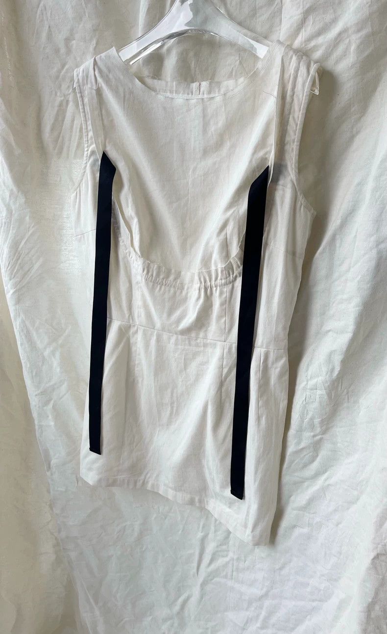 Comme des Garcons Comme Des Garcons Old flaxen vest with black lace Size M / US 6-8 / IT 42-44 - 3 Thumbnail