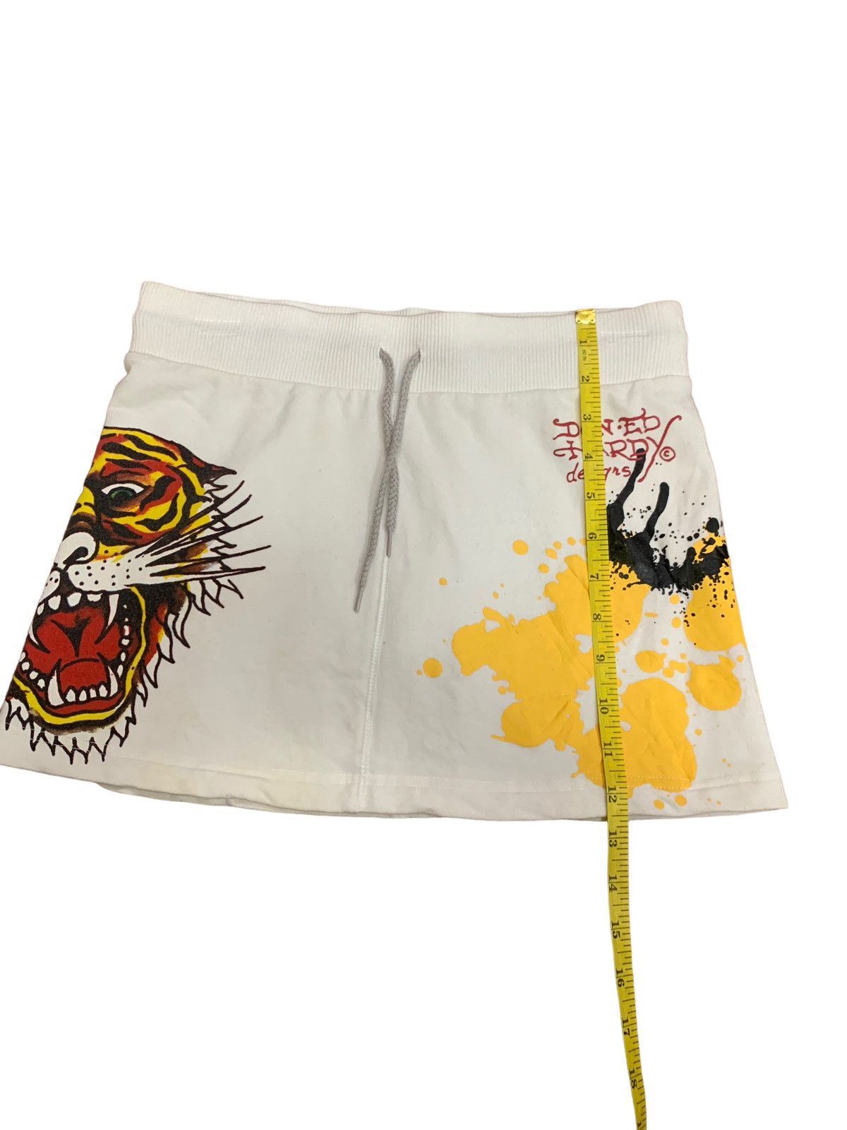 RARE DON ED HARDY DESIGN MINI SKIRT