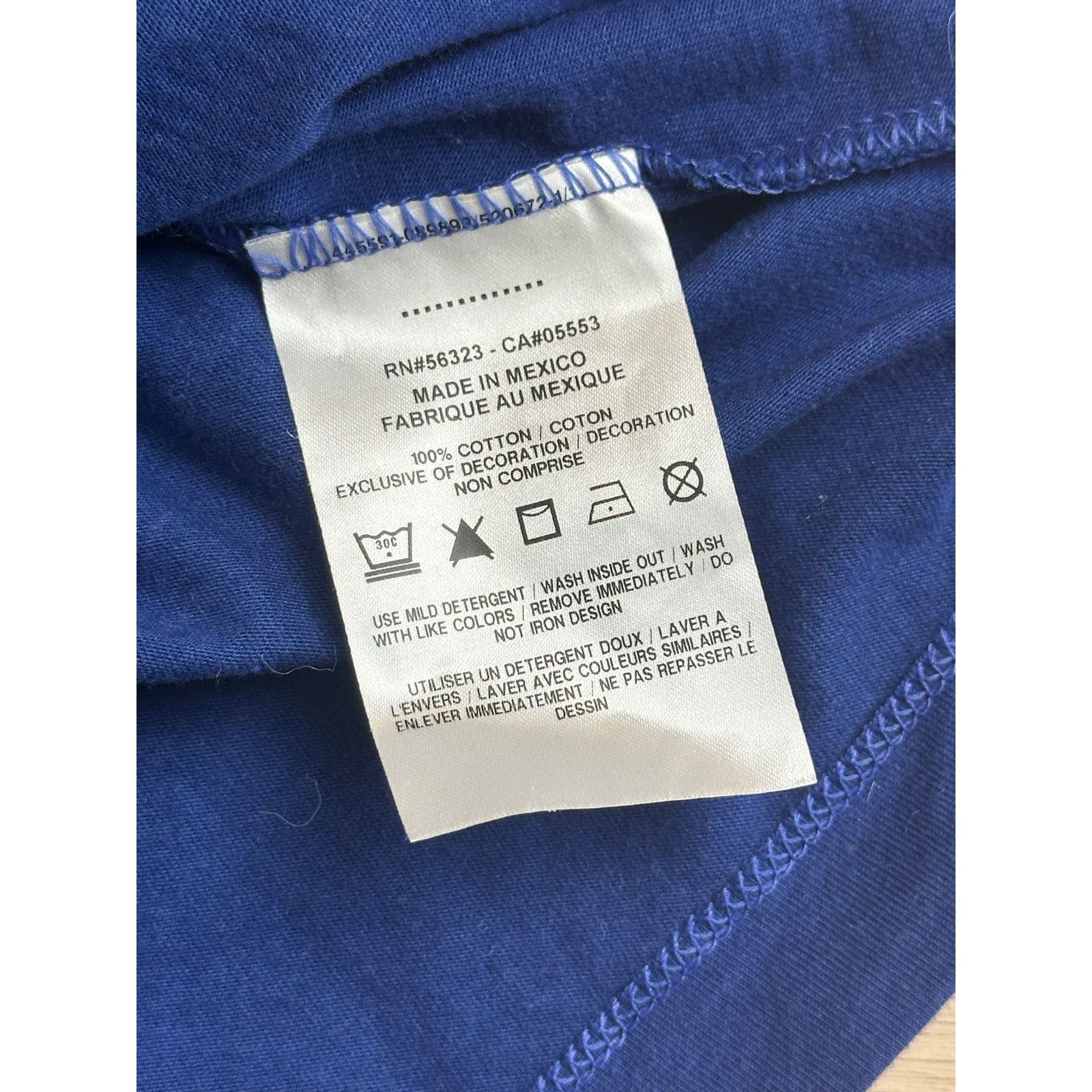 Nike Vintage Nike NYC Blue T-Shirt for World Cup - Size L Kid's Size US L / EU 52-54 / 3 - 10 Thumbnail